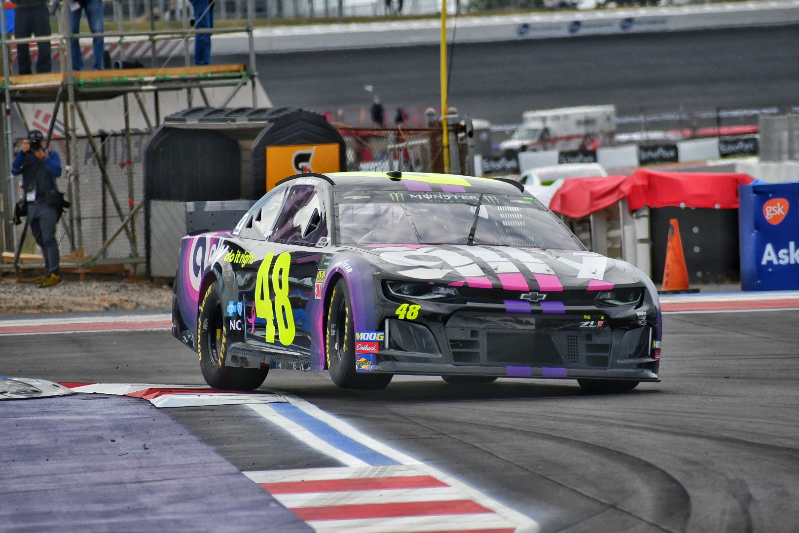 All things considered, Jimmie Johnson may be a Playoffs spoiler at the ROVAL. (Photo Credit: Daniel Overbey/TPF)
