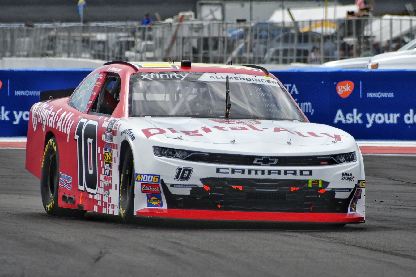 In spite of an uncertain 2019, Allmendinger excelled with Kaulig. (Photo Credit: Daniel Overbey/TPF)