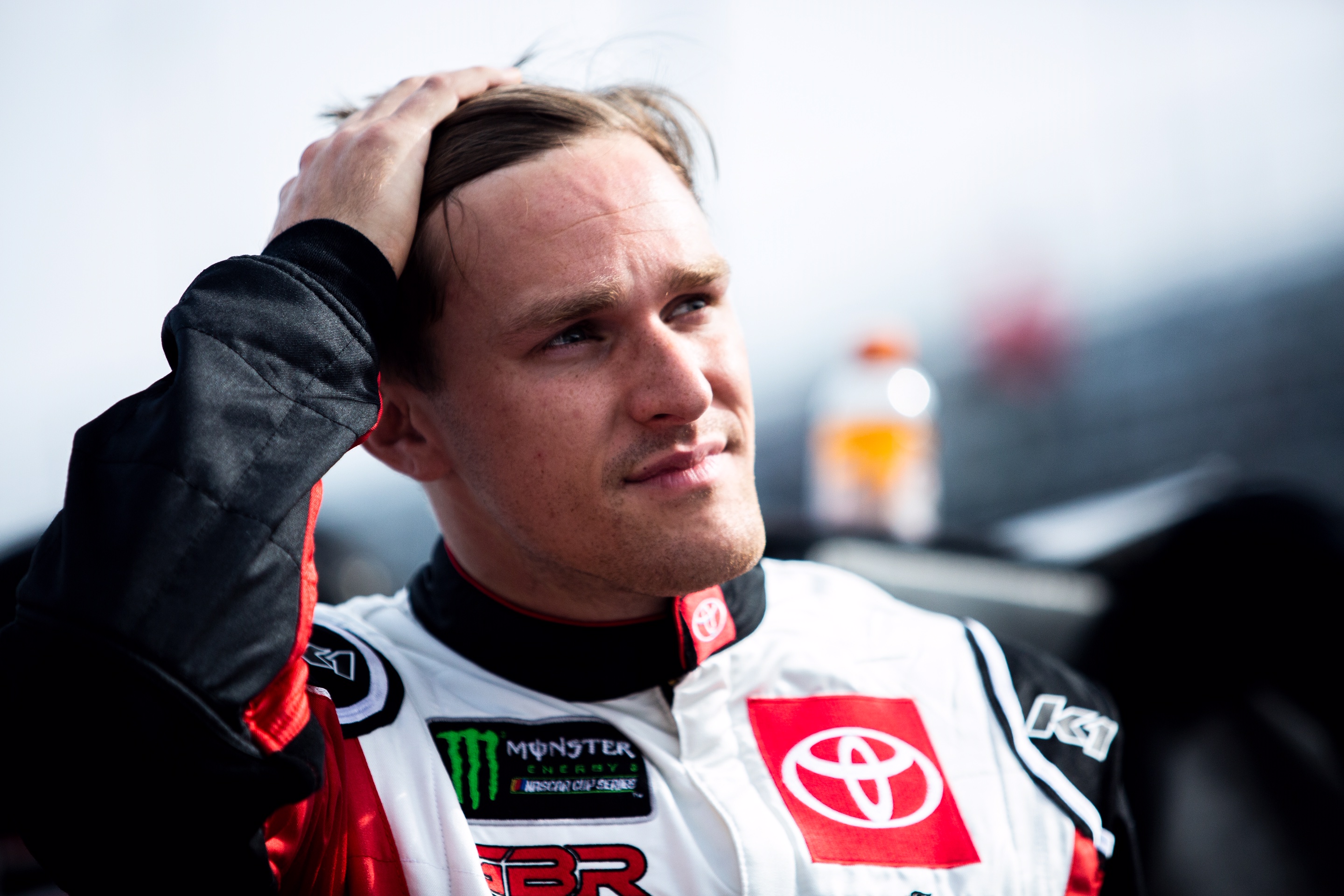 On the contrary, perhaps Kligerman's made his case for best hair in racing. (Photo Credit: Chris Taylor)