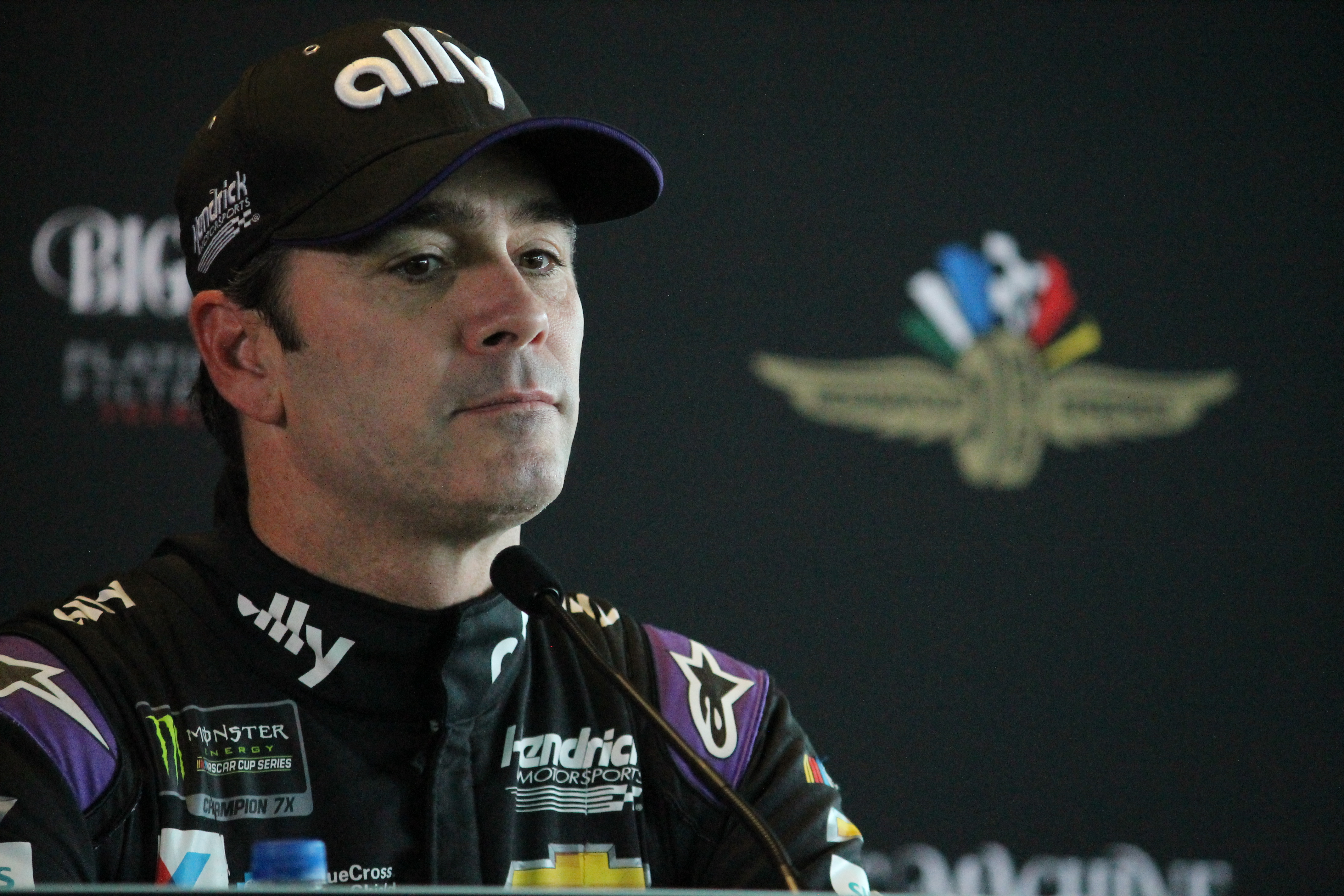Beardless Jimmie Johnson's NASCAR efforts are hardly over. (Photo Credit: Matteo Marcheschi/TPF)