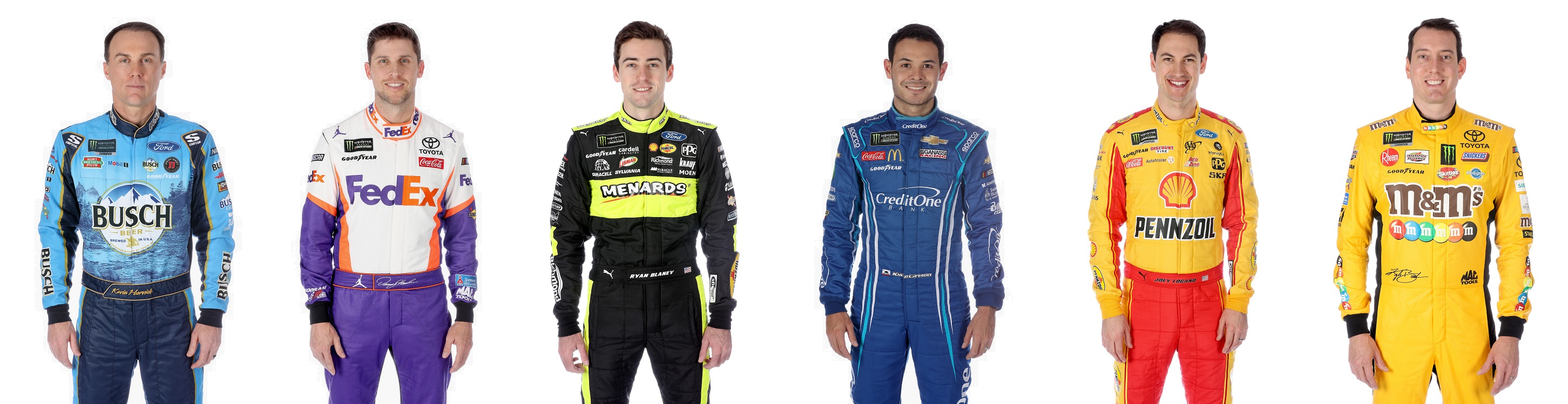 Can one of these six Playoffs racers win tonight's Federated Auto Parts 400?