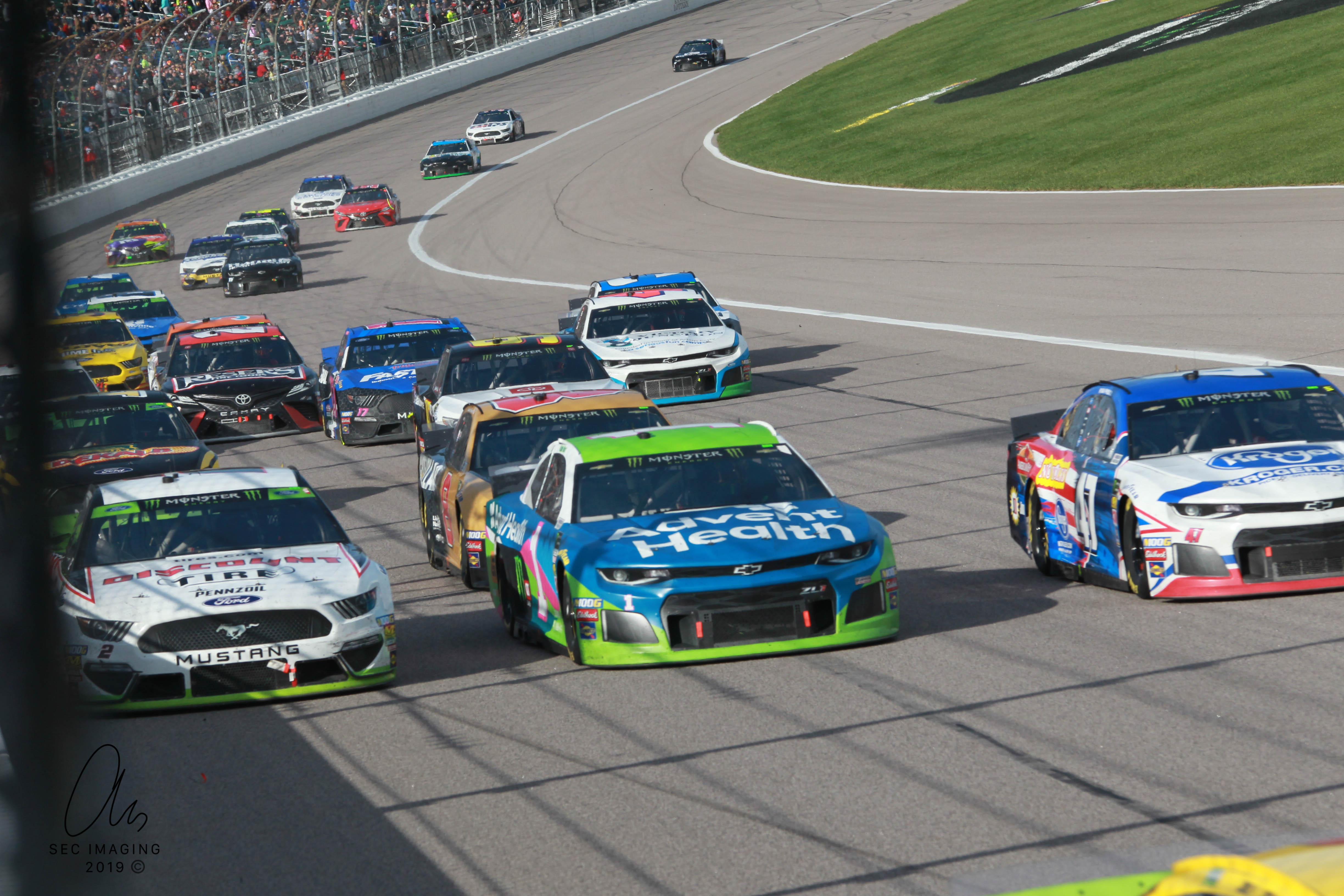 While restarts are fun, should NASCAR reconsider what constitutes a caution for races? (Photo Credit: Stephen Conley/TPF)