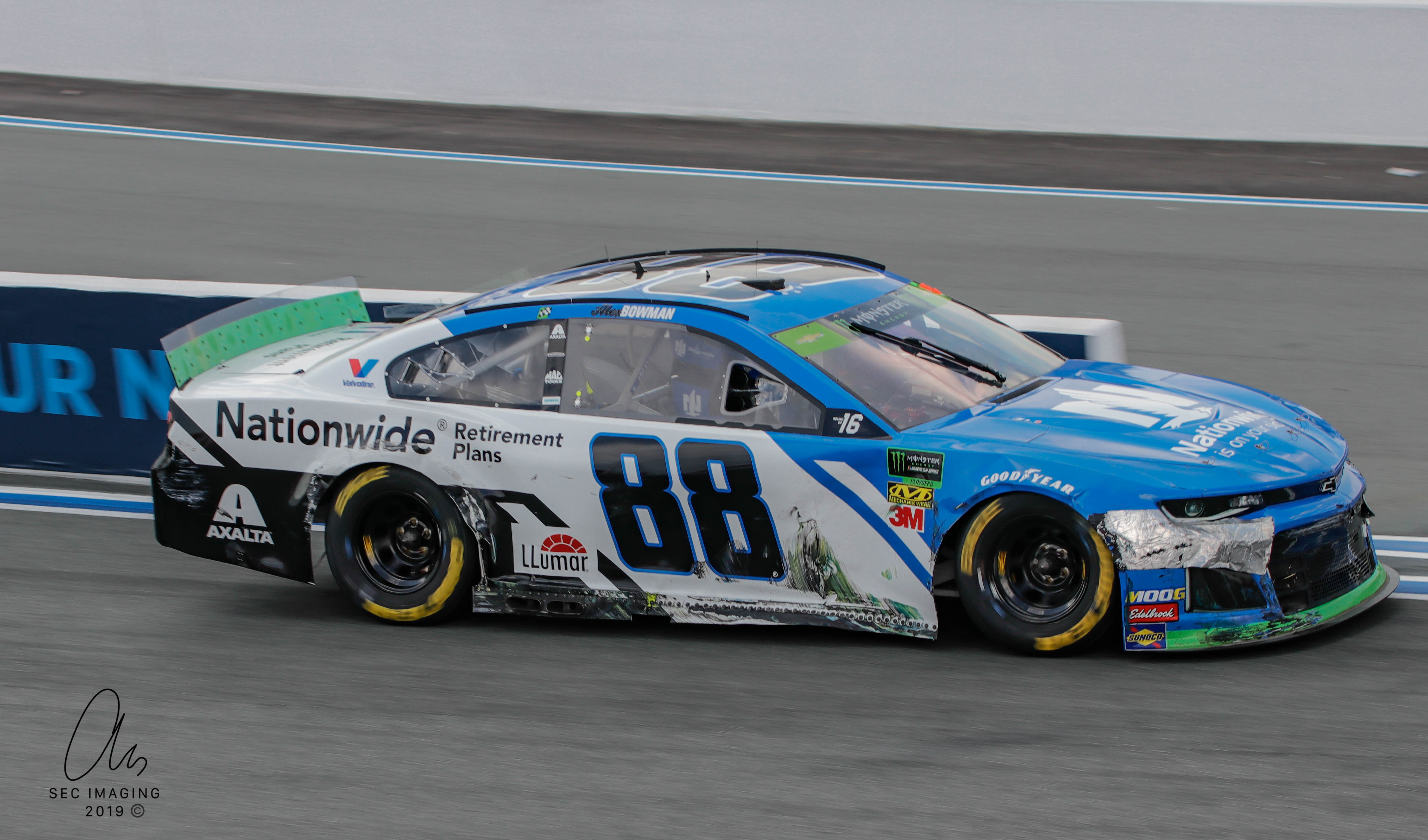 Perhaps Lionel Racing should make a Raced Version of Alex Bowman's ROVAL ride. (Photo Credit: Stephen Conley/TPF)