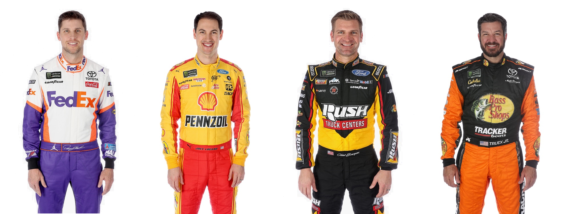 One of these four is not like the other at Martinsville.