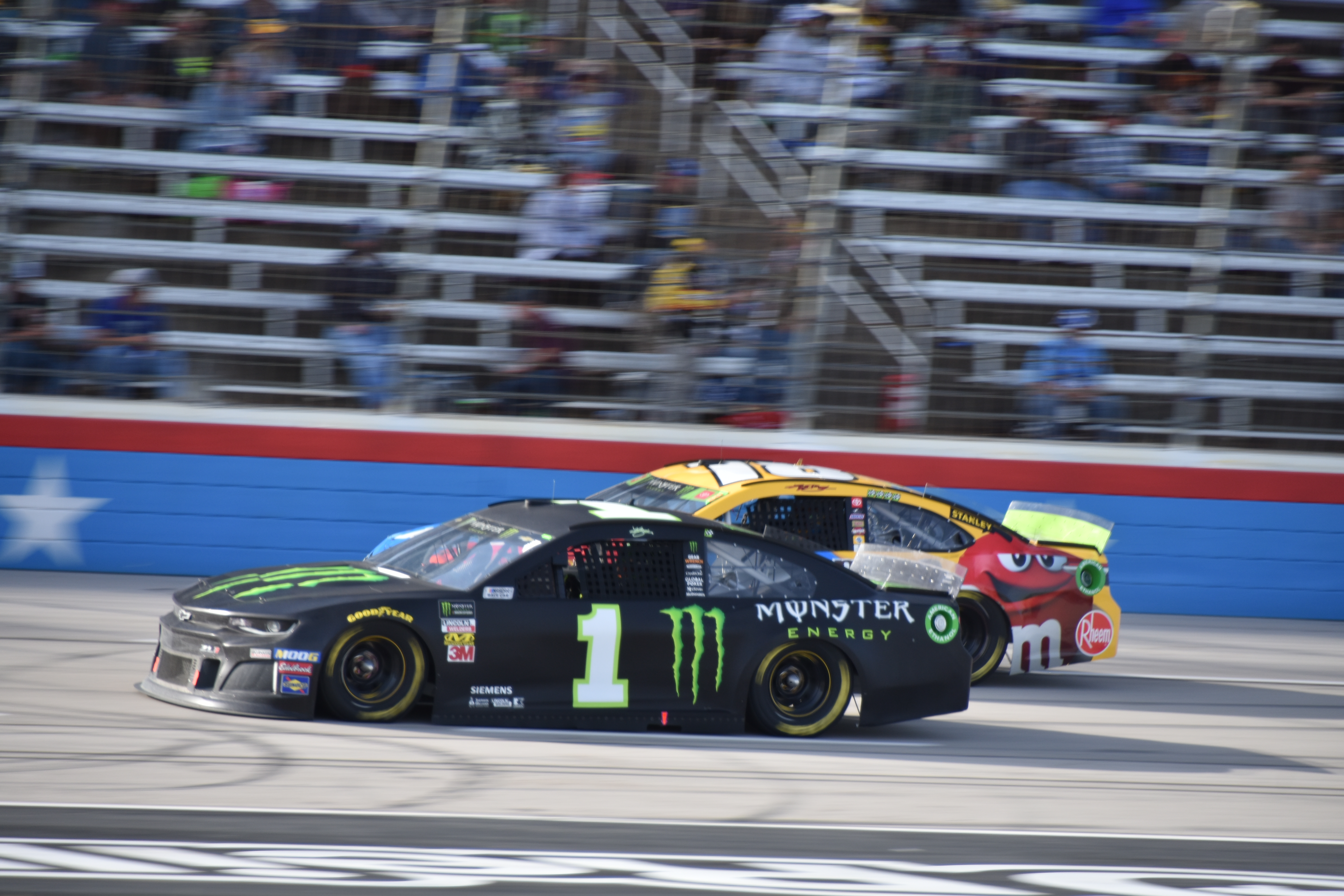 In any case, Kurt Busch and the No. 1 Monster Energy Chevy continue their quest for a title for a couple of years. (Photo Credit: Sean Folsom/TPF)