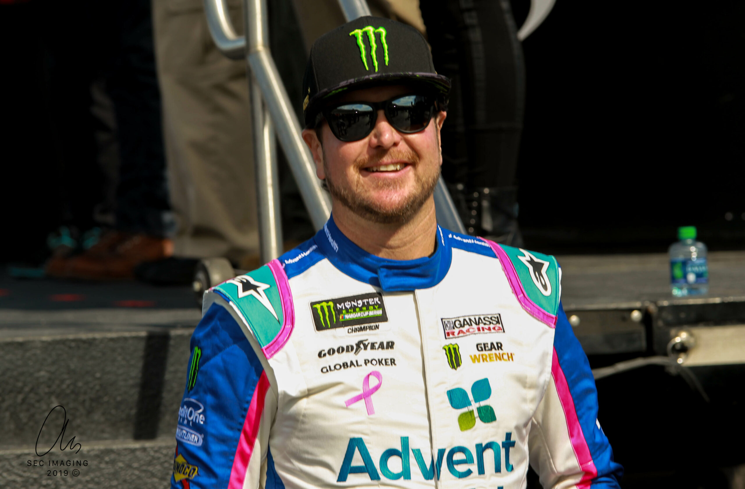 On the whole, Busch smiles at the prospects of contending for wins and championships with Ganassi. (Photo Credit: Stephen Conley/TPF)
