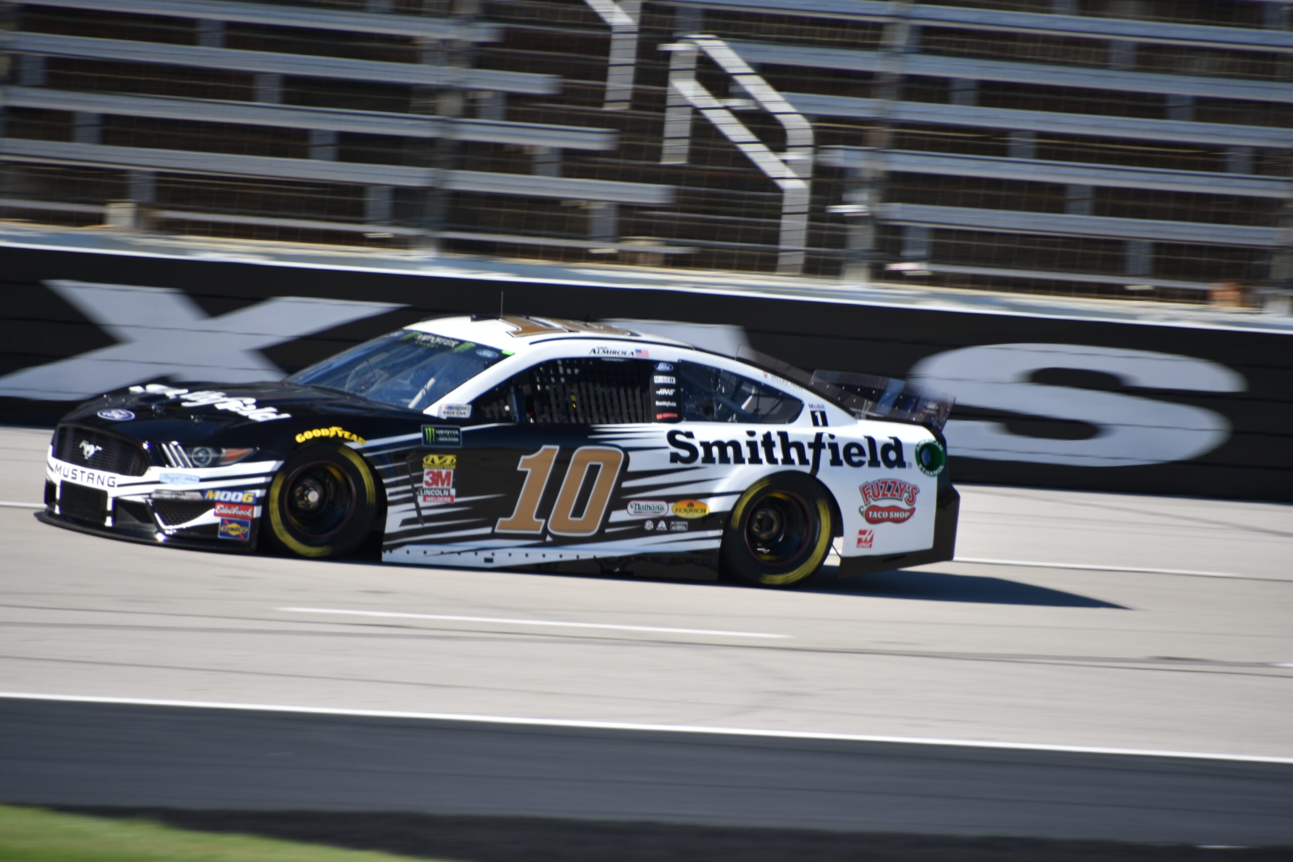 As can be seen, Almirola showcased speed with a runner-up finish at Texas' Playoffs race. (Photo Credit: Sean Folsom/TPF)