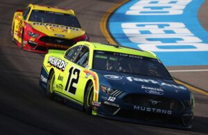 Certainly, Ryan Blaney seeks his way to a win in today's FanShield 500 at Phoenix. (Photo Credit: Christian Petersen/Getty Images)