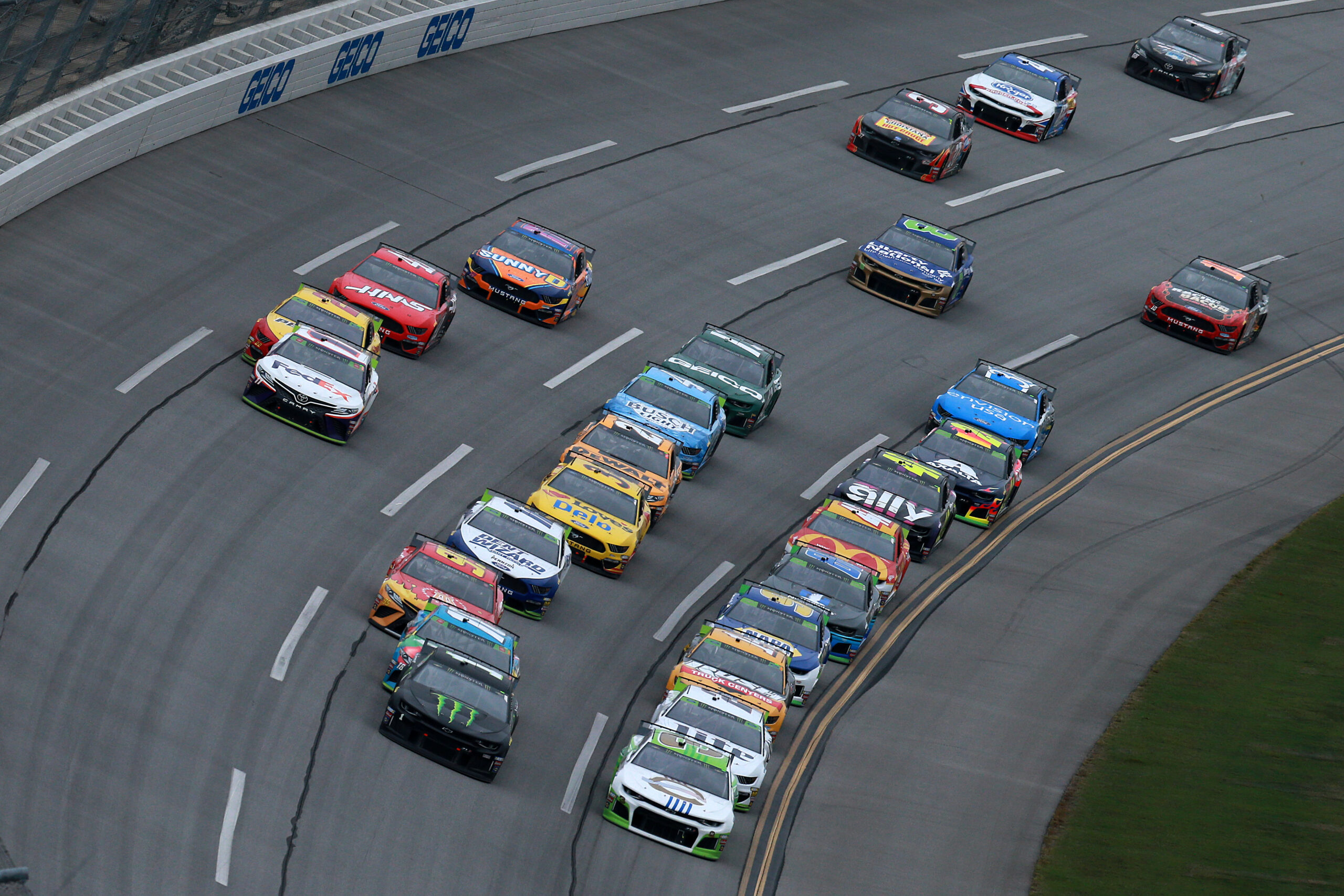 By all means, Sunday's GEICO 500 should prove quite exciting! (Photo Credit: Sean Gardner/Getty Images)