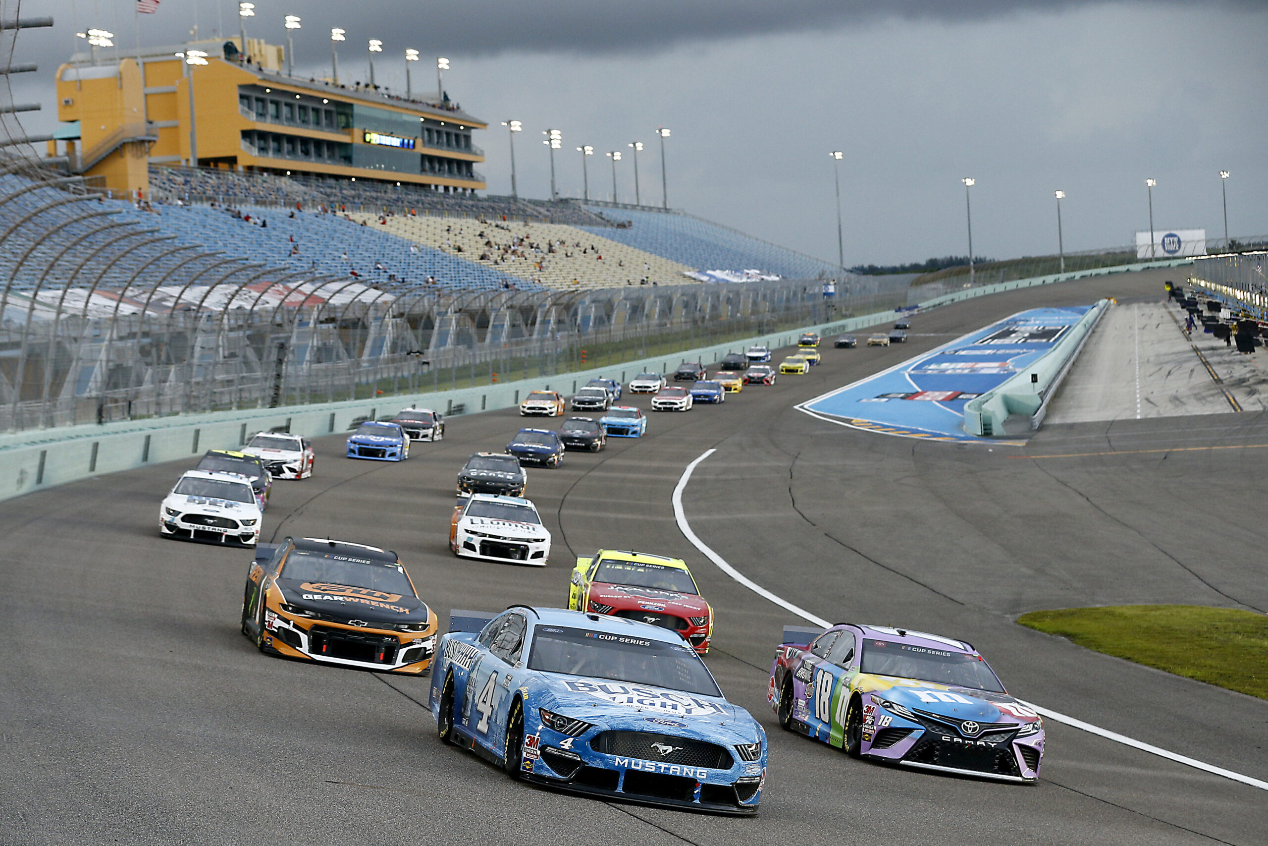 What does our panelist think of NASCAR's "show up and race" protocol? (Photo Credit: Michael Reaves/Getty Images)