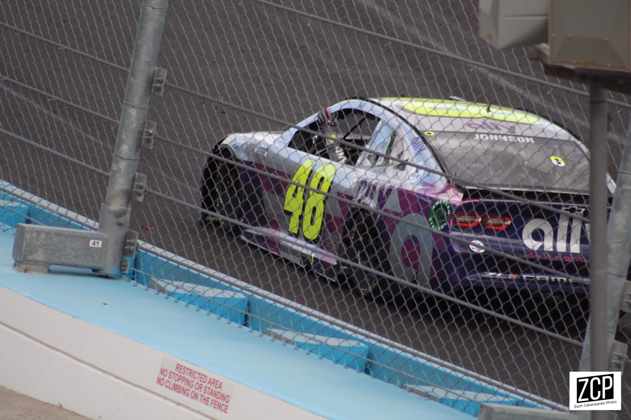 Ultimately, Jimmie Johnson earned the respect of all racing fans. (Photo Credit: Zach Catanzareti)