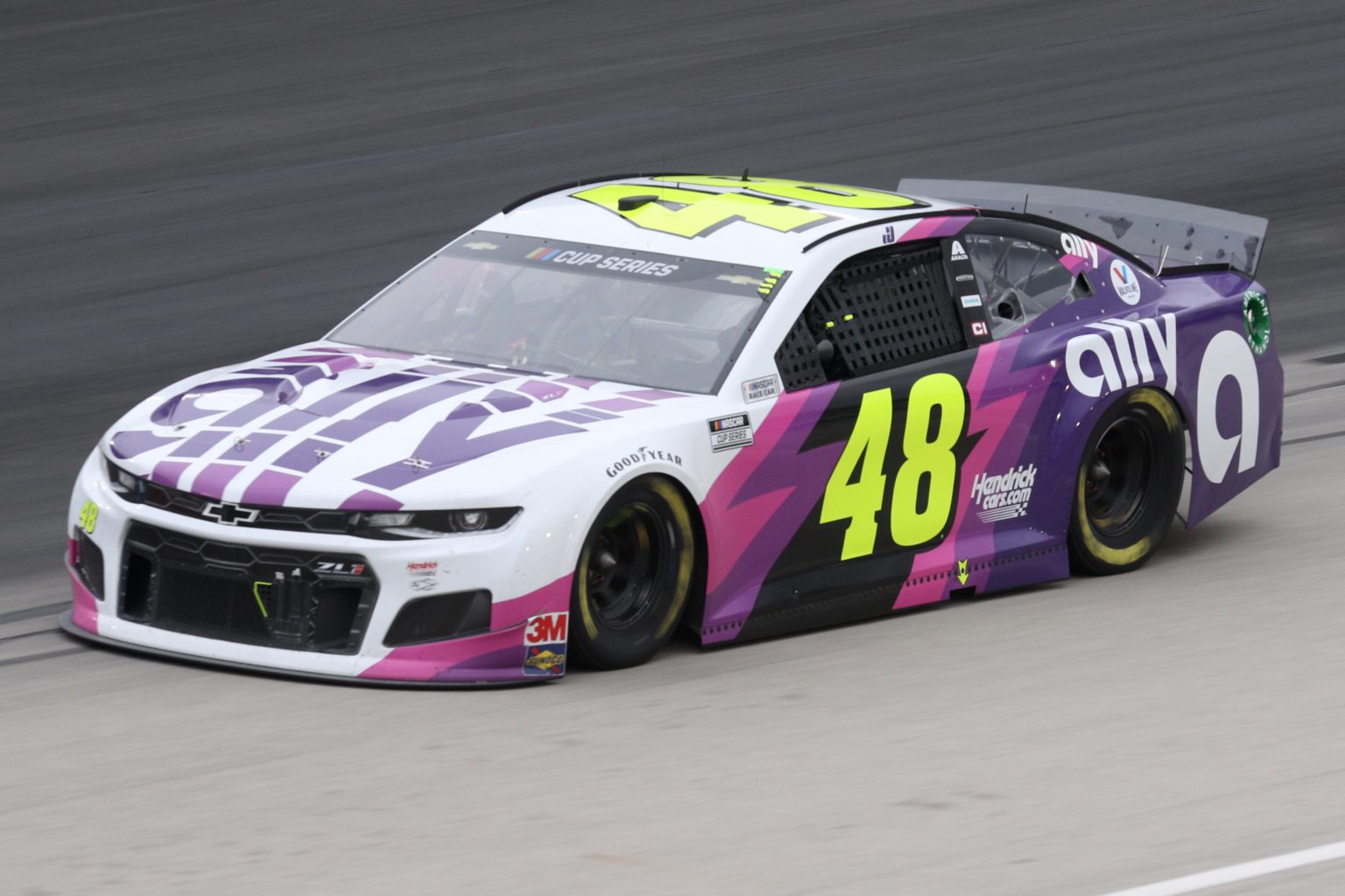Above all, Jimmie Johnson and Ally helped realize artist and graphic designer Noah Sweet's dream at Texas.