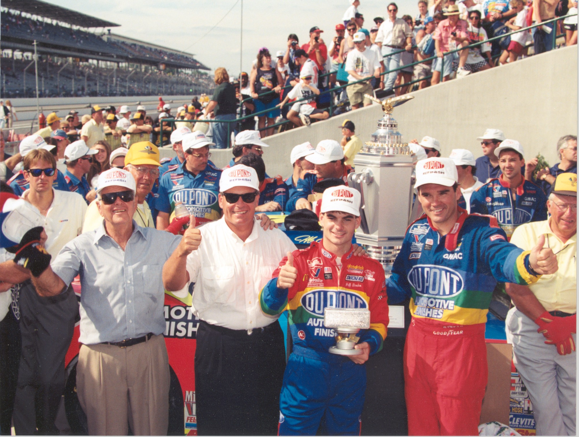 Surely, Gordon enjoyed his first wins in cars whose names began with a "B." (Photo: Hendrick Motorsports)