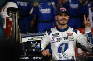 At last, Kyle Larson caps off a dominant performance by winning the Coca-Cola 600 at Charlotte. (Photo: Michael Guariglia/The Podium Finish)
