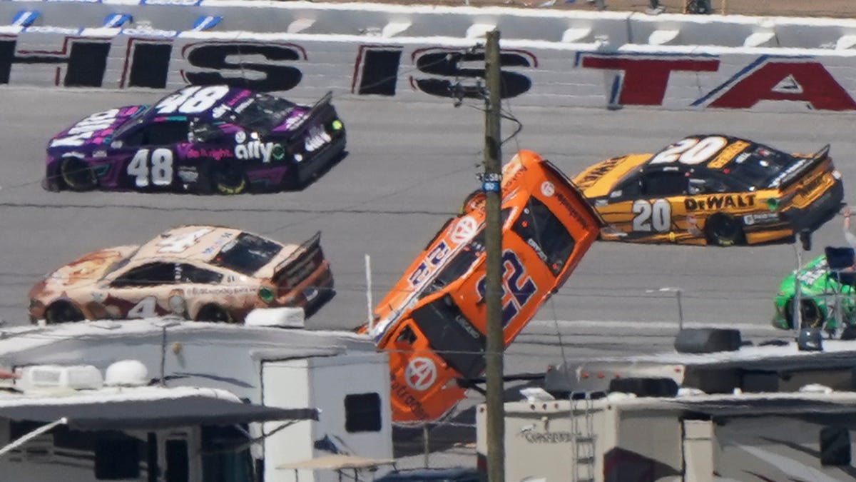Certainly, Joey Logano spoke truthfully about his Talladega crash. (Photo Credit: Getty Images)