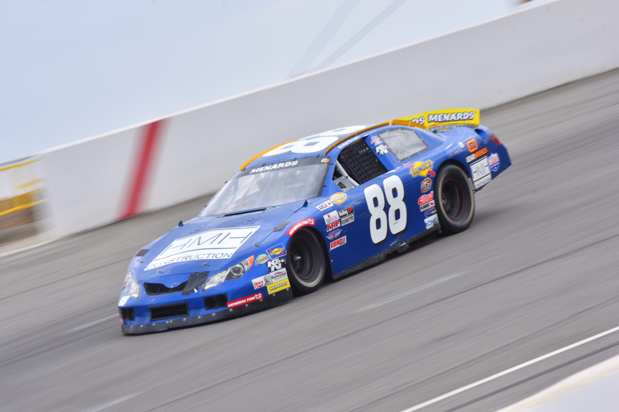 Formerly, Burgess piloted the "old blue" No. 88 ride. (Photo: Luis Torres/The Podium Finish)