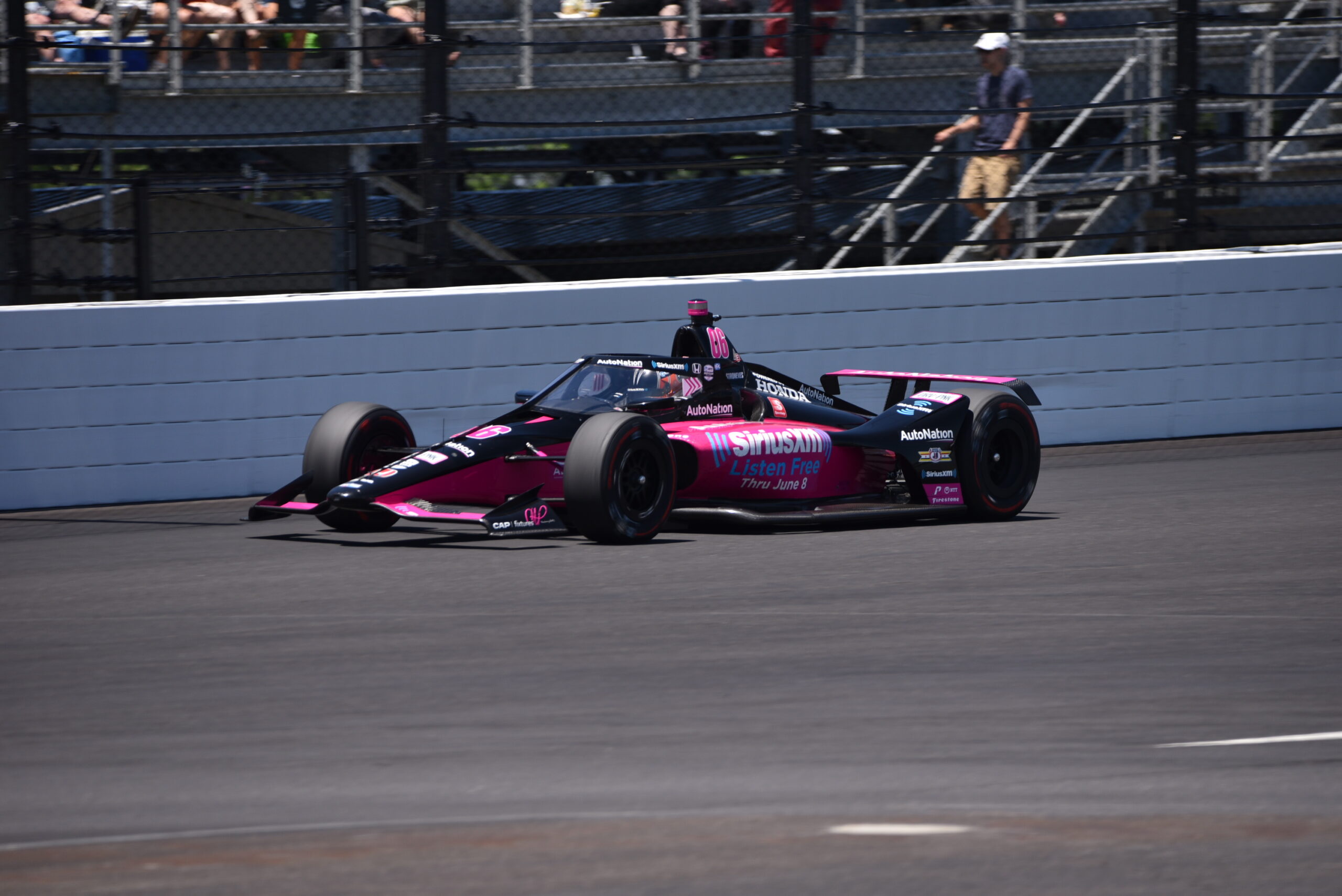 Here, Helio Castroenves races another lap closer to another Indianapolis 500 win. (Photo: Luis Torres/The Podium Finish)