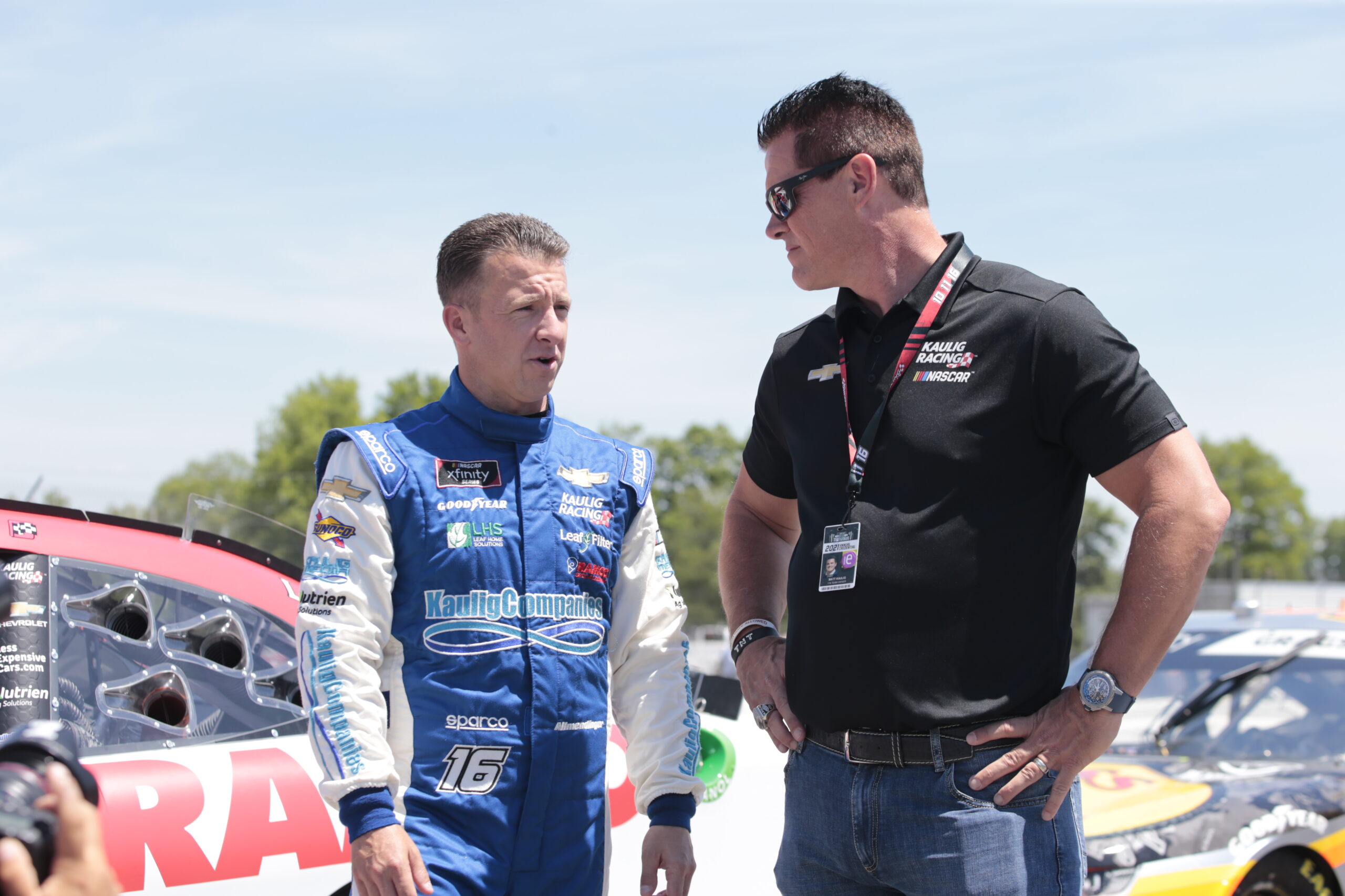 For one thing, Allmendinger continually adds to car owner Matt Kaulig's building NASCAR success. (Photo: Stephen Conley/The Podium Finish)