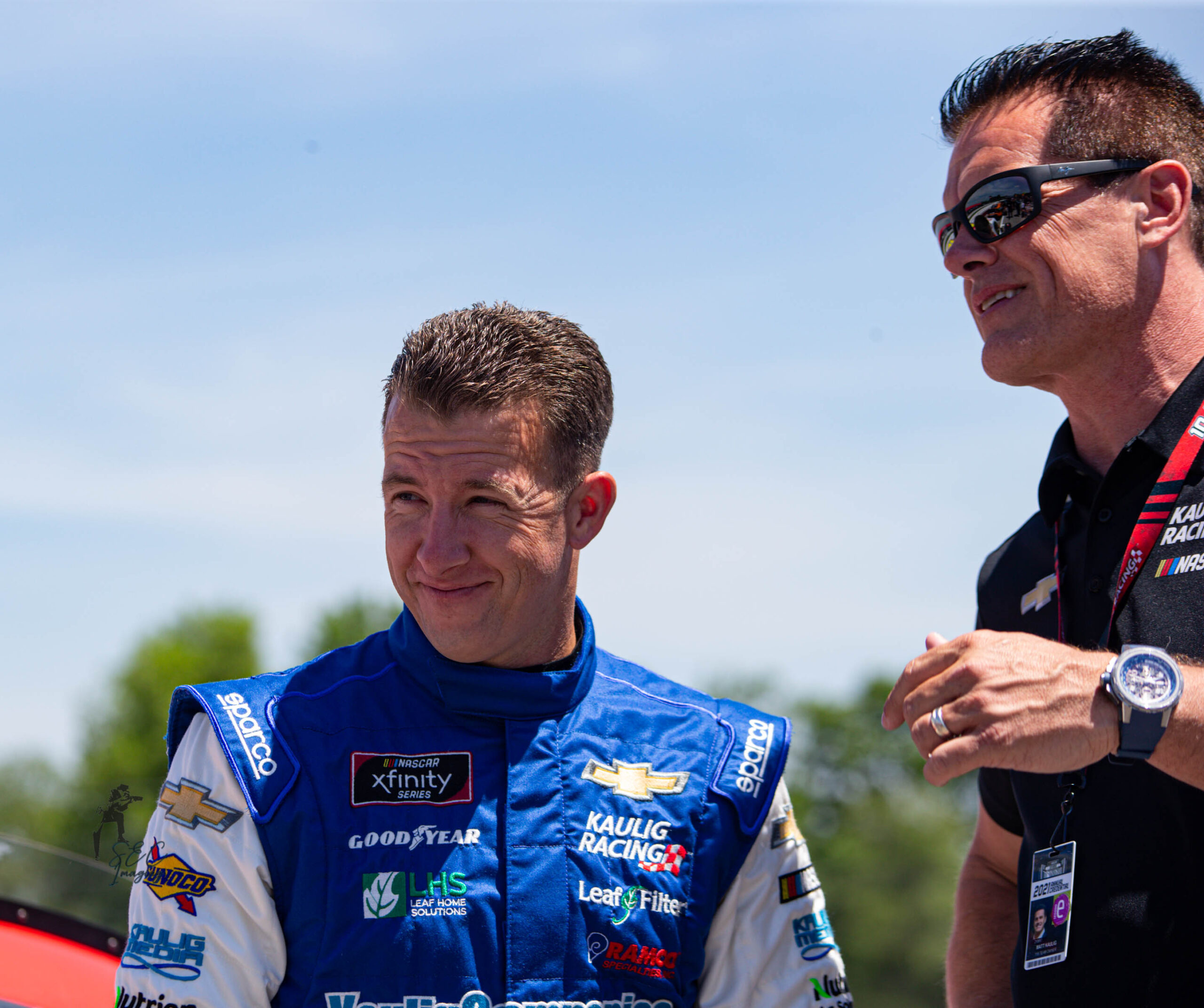 Without doubt, AJ Allmendinger and Matt Kaulig have their eyes on the XFINITY Series prize. (Photo: Stephen Conley/The Podium Finish)