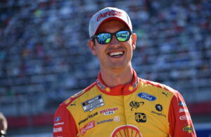 Another NASCAR Playoffs appearance makes Joey Logano smile. (Photo: Michael Guariglia | The Podium Finish)