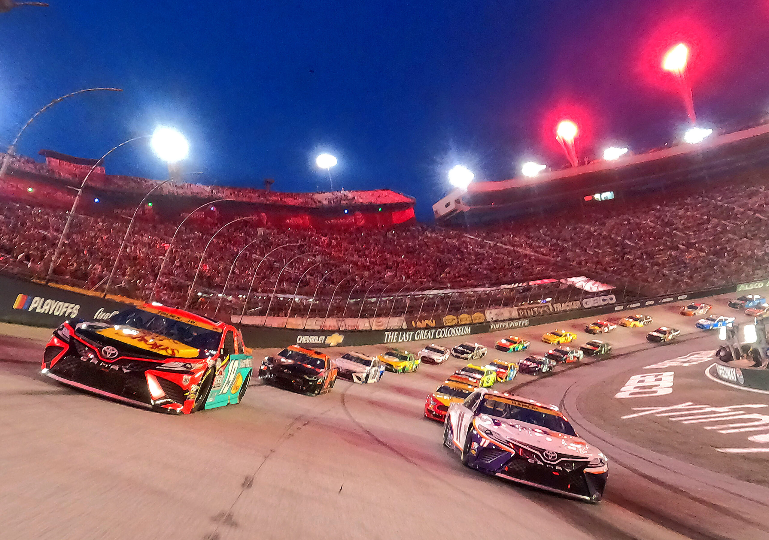 While most of the storylines surrounded the playoff drivers, it is hard to overlook a strong night for Erik Jones and Richard Petty Motorsports. (Photo Credit: Brian Lawdermilk | Getty Images)