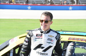 With five wins and a solid shot with this year's NASCAR XFINITY Series championship, AJ Allmendinger is all smiles. (Photo: Sean Folsom | The Podium Finish)