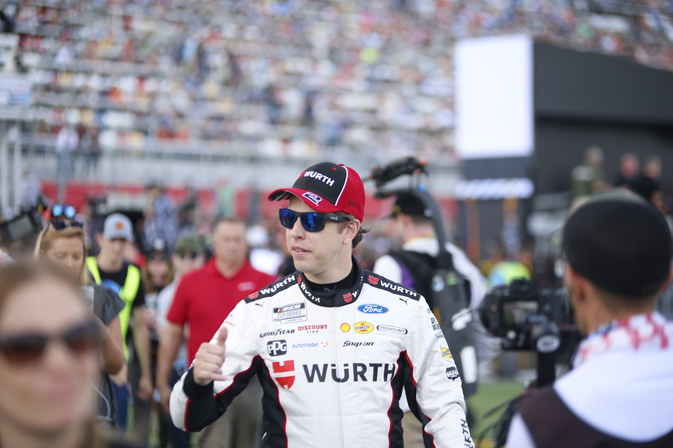 Keselowski's focus on the championship fight remains quite fervent. (Photo: Stephen Conley | The Podium Finish)