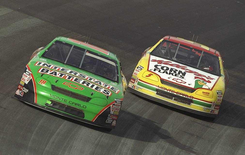 It was the Super Labonte Bros. show at Atlanta Motor Speedway in 1996. (Photo: NASCAR Memories | Twitter)