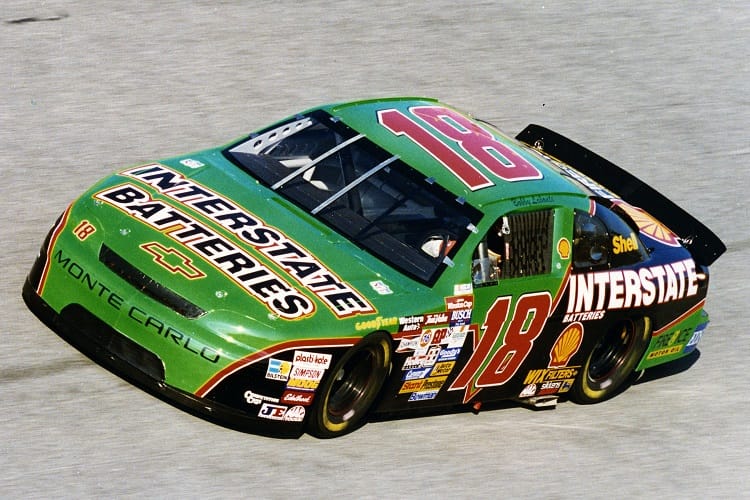 Labonte's unmistakable No. 18 Interstate Batteries Chevy was a superspeedway fiend. (Photo: ISC Archives)