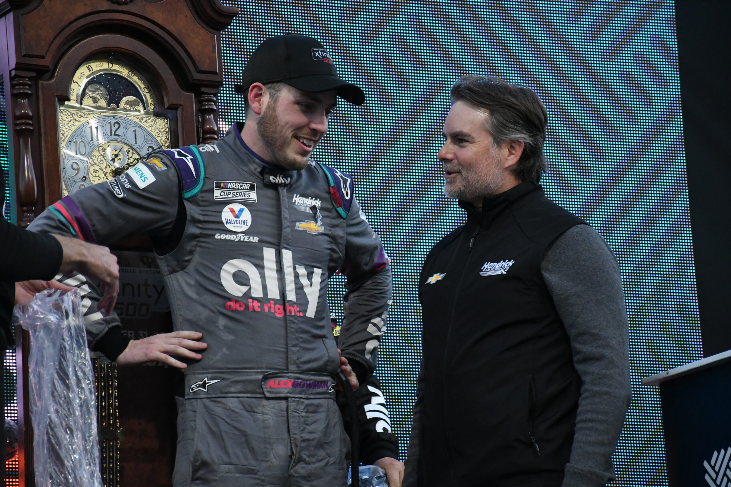 One of the ways that Bowman does things right is with a great ally in Jeff Gordon. (Photo: Michael Guariglia | The Podium Finish)