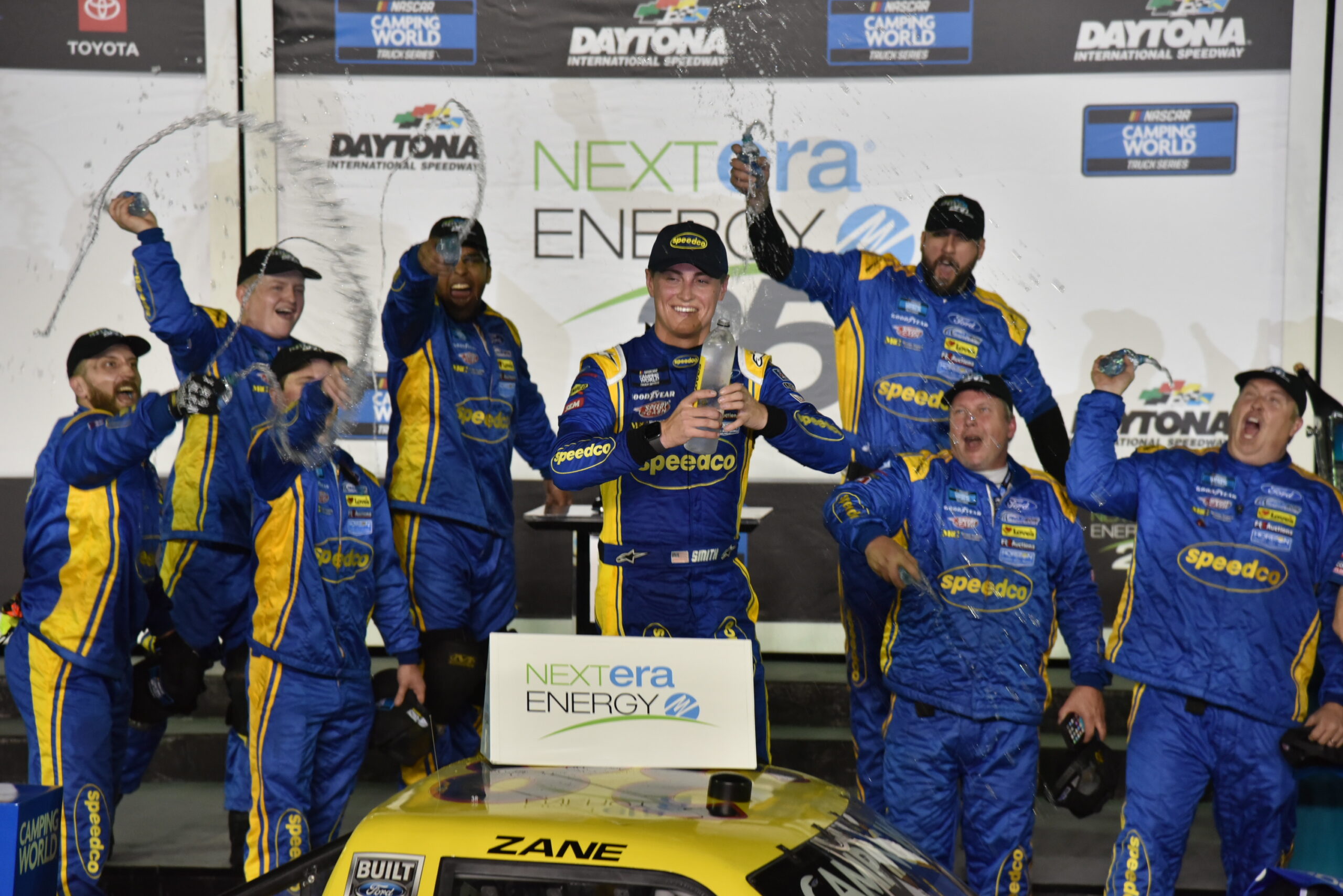 It's a good time for Front Row Motorsports' Zane Smith and his No. 38 team. (Photo: Luis Torres | The Podium Finish)