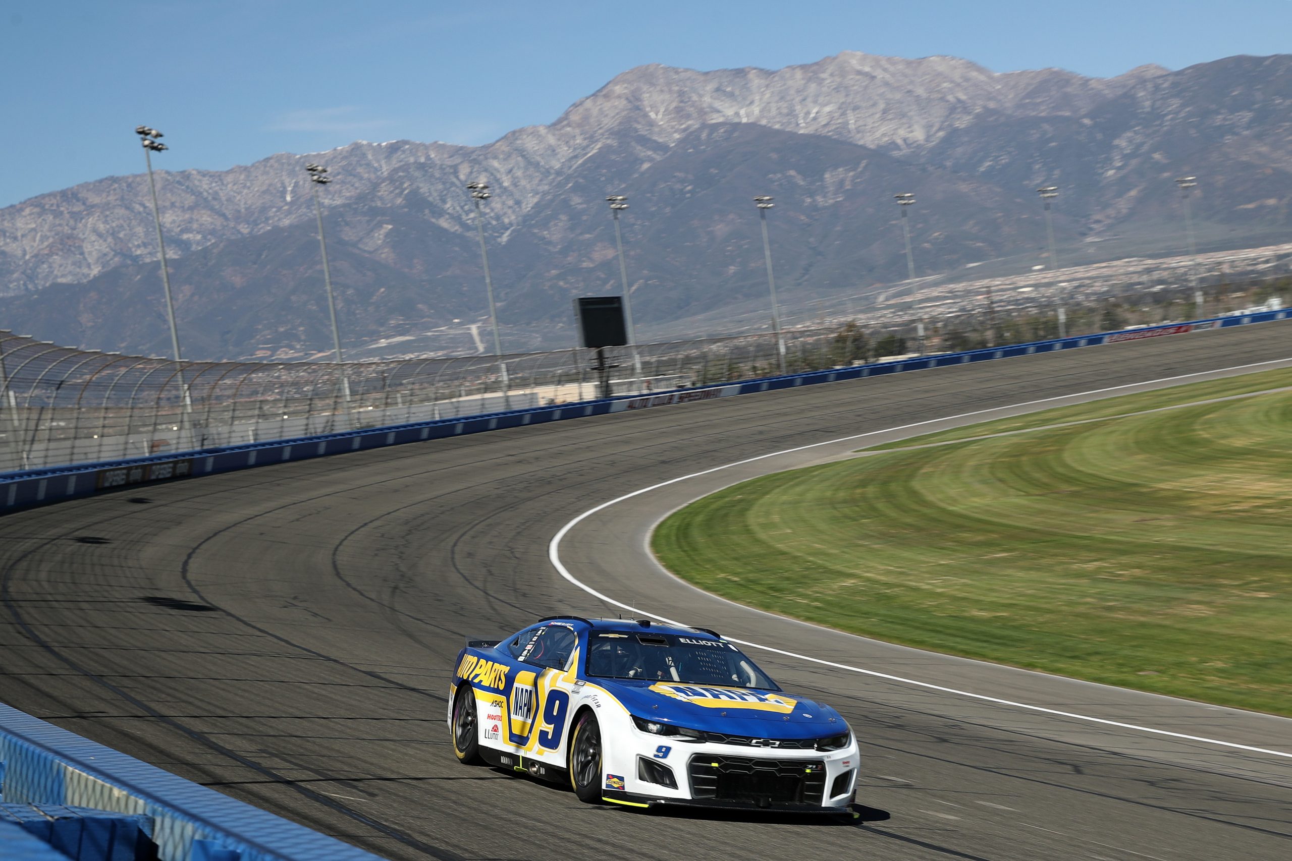 Chase Elliott seems like a strong contender for the WISE Power 400 at Auto Club. (Photo: Meg Oliphant/Getty Images)