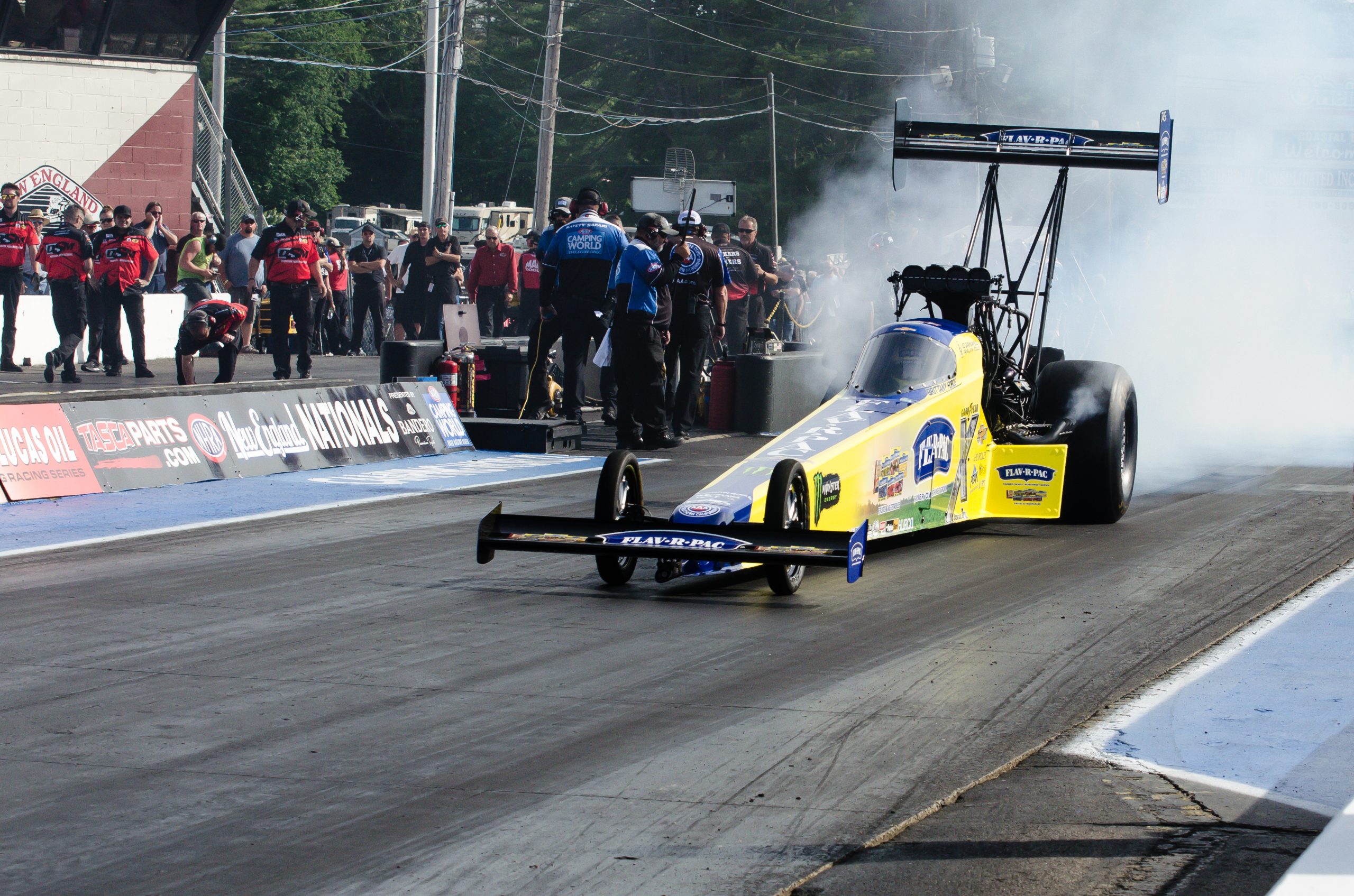 Brittany Force blazes a trail for women and her family's legacy in NHRA competition. (Photo: Allen Saucier)