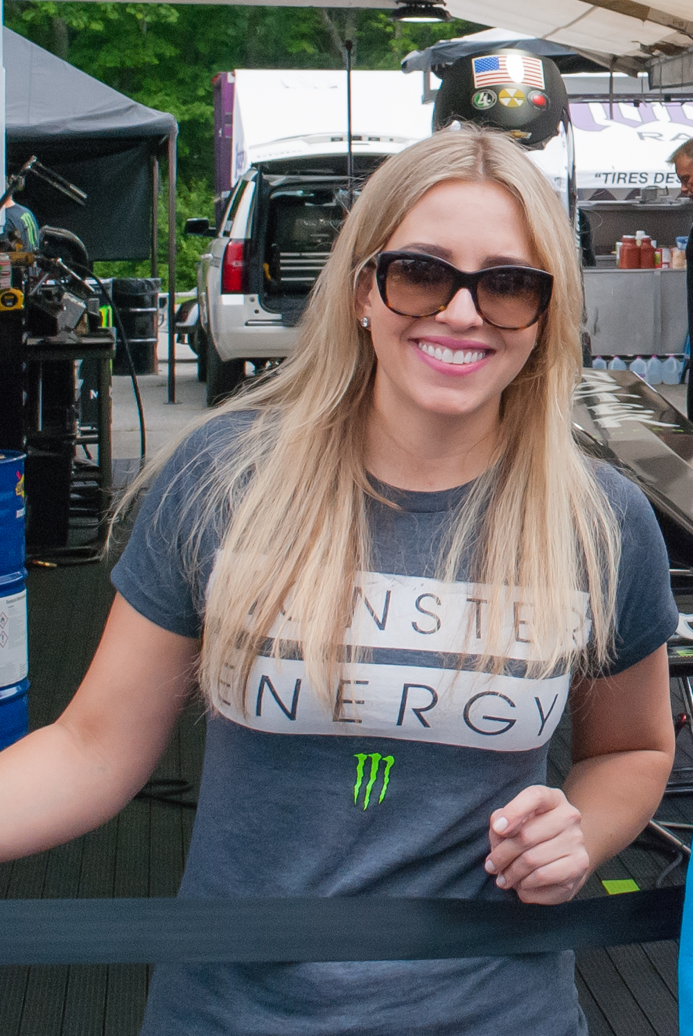 Brittany Force has her family's genes for success and popularity with racing fans. (Photo: Allen Saucier)