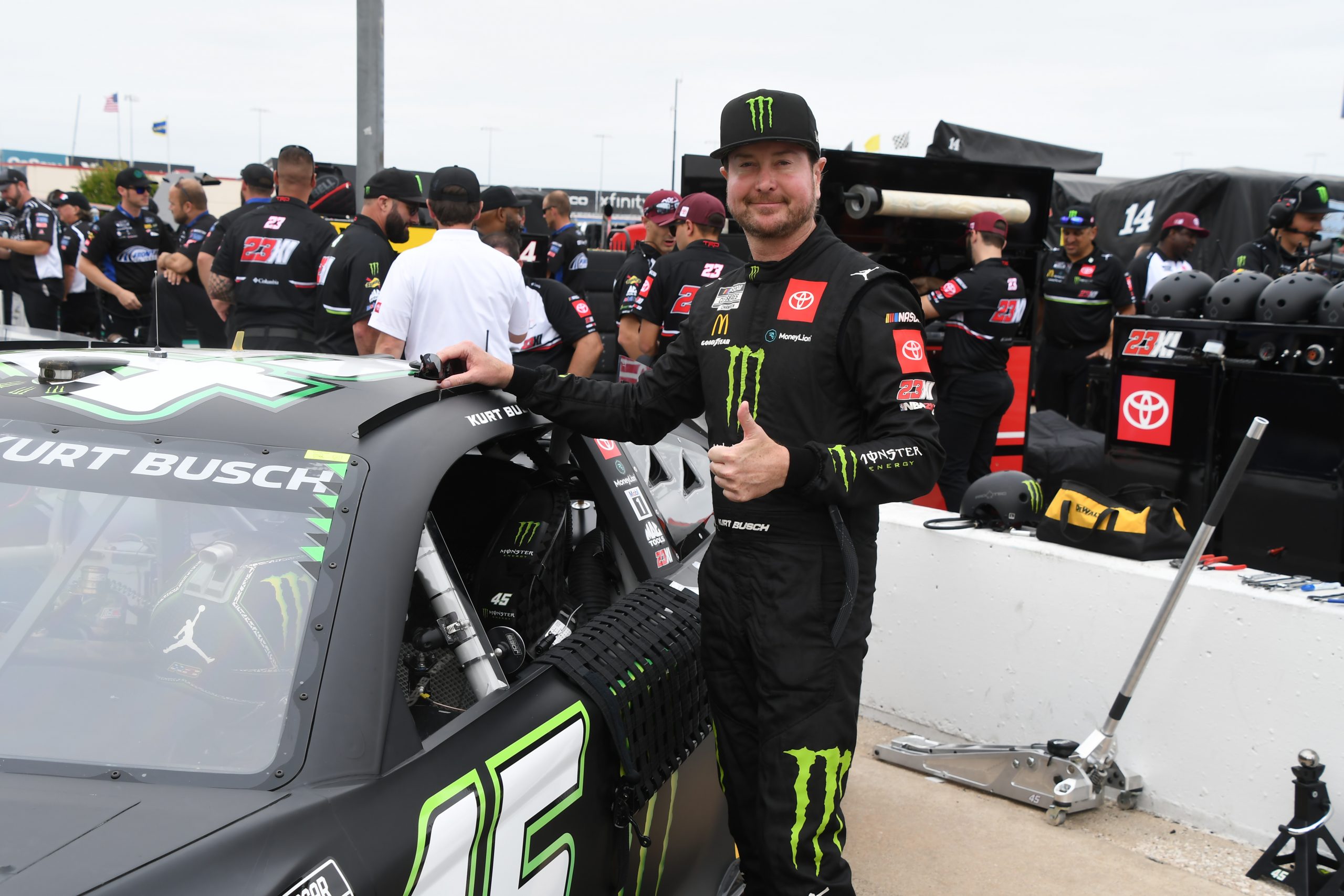Kurt Busch is revved up for Sunday's Ambetter 301 at New Hampshire. (Photo: Sean Folsom | The Podium Finish)