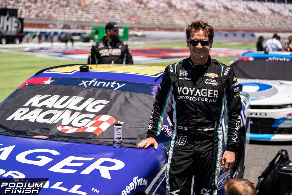 Make no mistake that Cassill appreciates his quality opportunity with the No. 10 Voyager Chevy team. (Photo: Cody Porter | The Podium Finish)