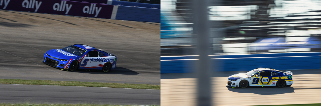 Kyle Larson and Chase Elliott (Photo: Kevin Ritchie and Riley Thompson | The Podium Finish)
