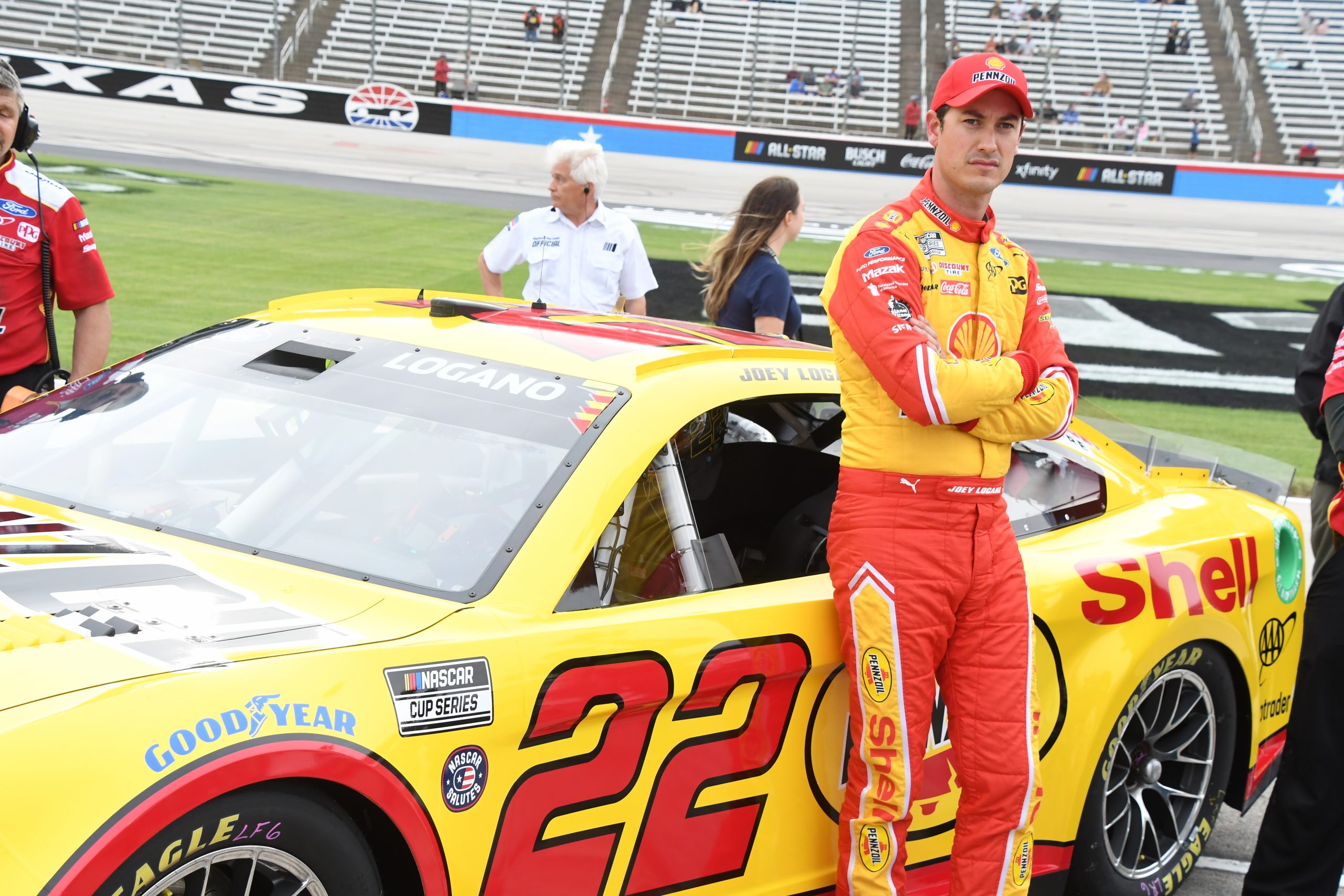 It doesn't take much to guess one of Logano's talents. (Photo: Sean Folsom | The Podium Finish)