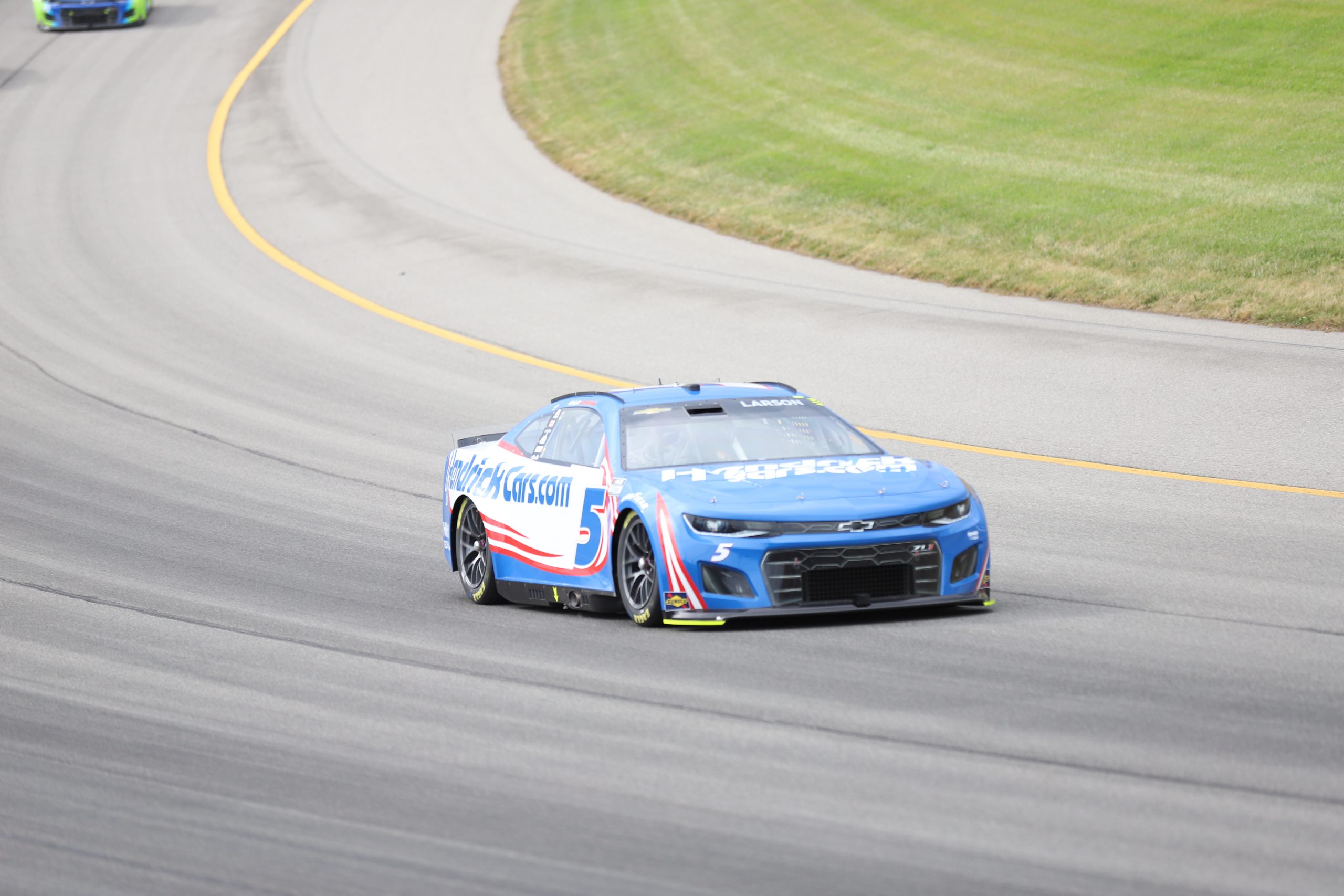 It's shuffle up and deal at Daytona for Larson. (Photo: Dylan Nadwodny | The Podium Finish)