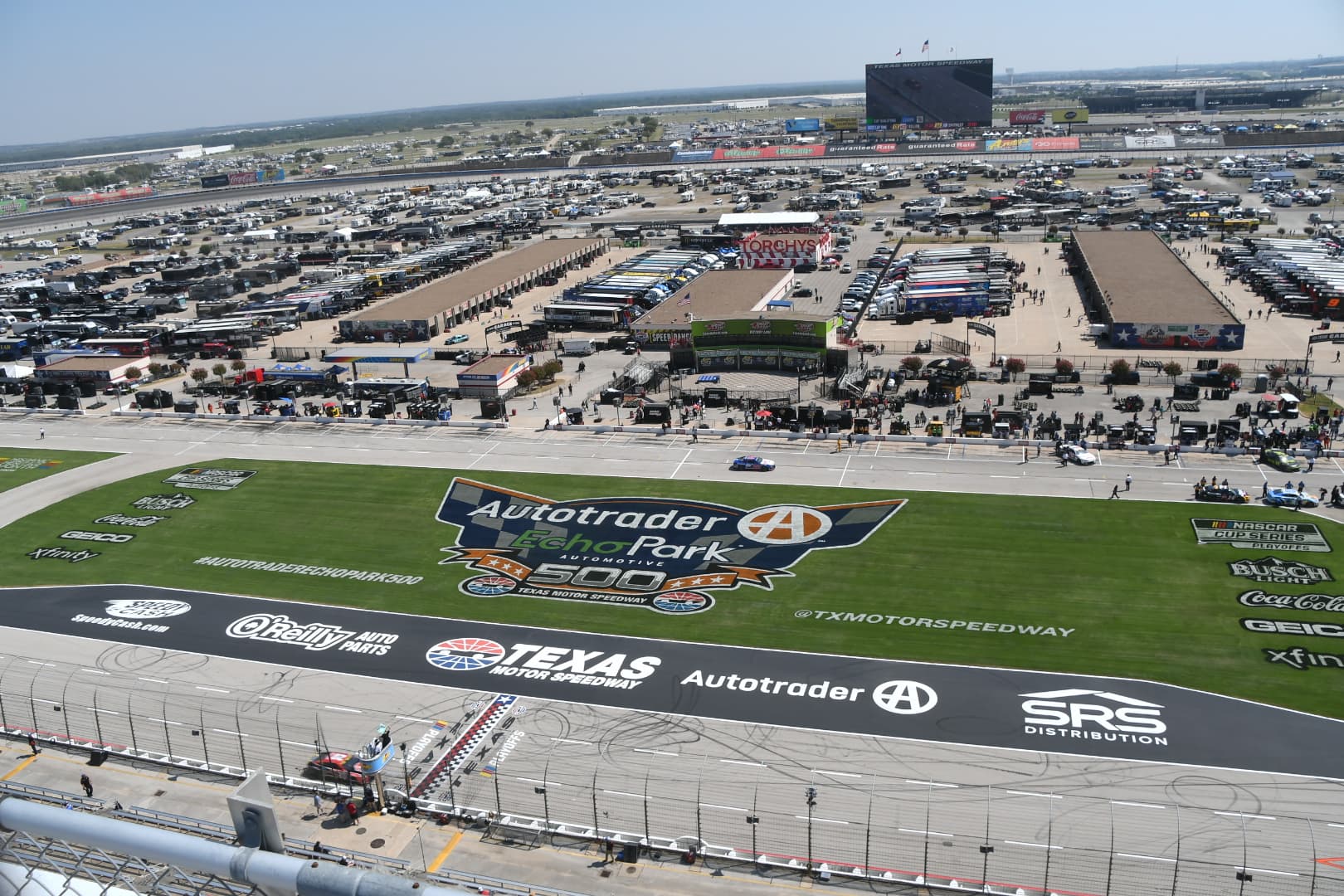 It's a sweltering Sunday for the Autotrader EchoPark Automotive 500 at Texas Motor Speedway. (Photo: Sean Folsom | The Podium Finish)