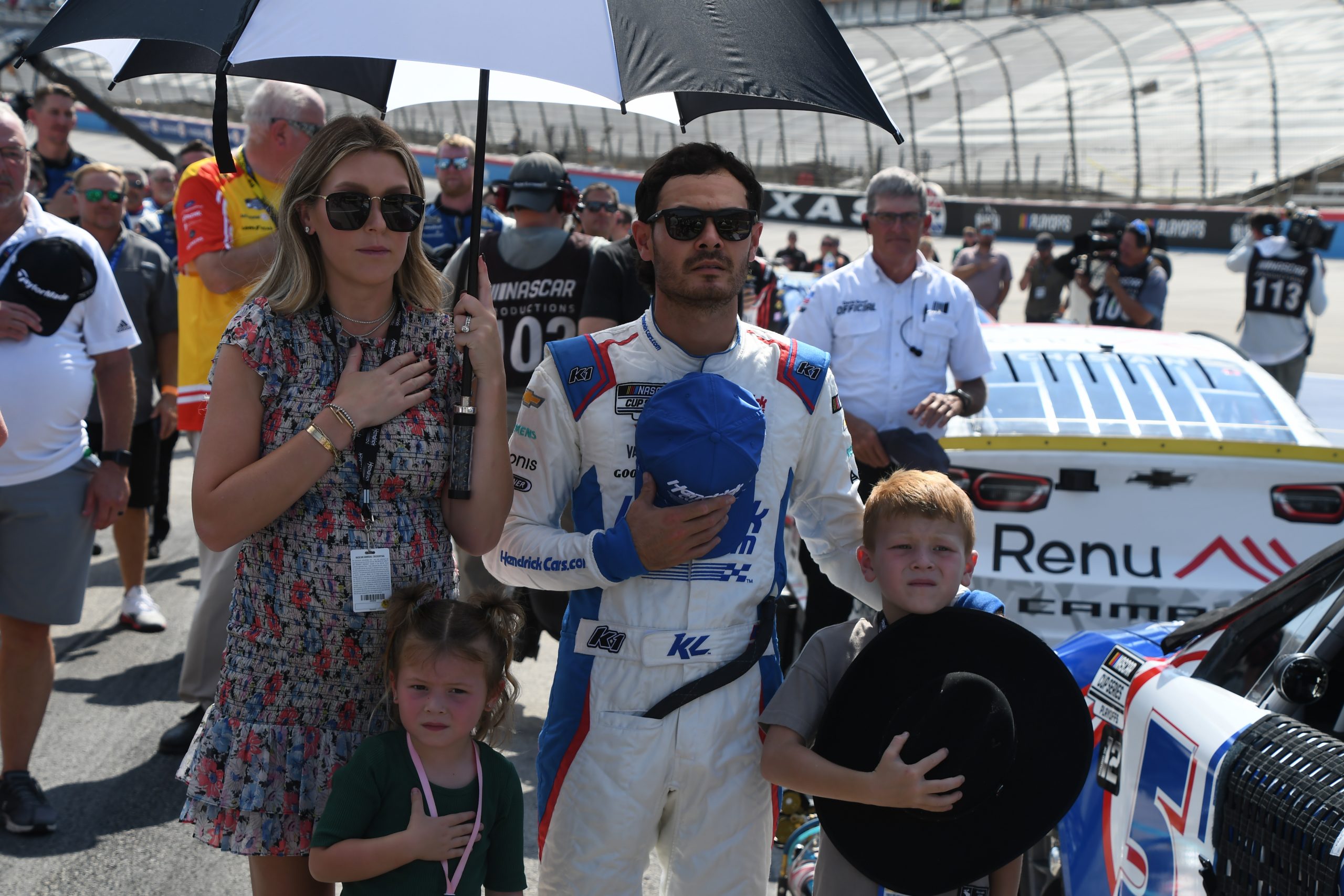 Aside from being a versatile racer, Larson is like most of the TPF audience - a proud parent. (Photo: Sean Folsom | The Podium Finish)