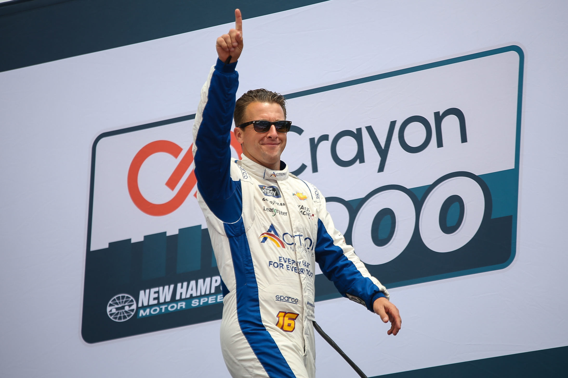 Who says Allmendinger isn't a cool character in NASCAR? (Photo: Sam Draiss | The Podium Finish)