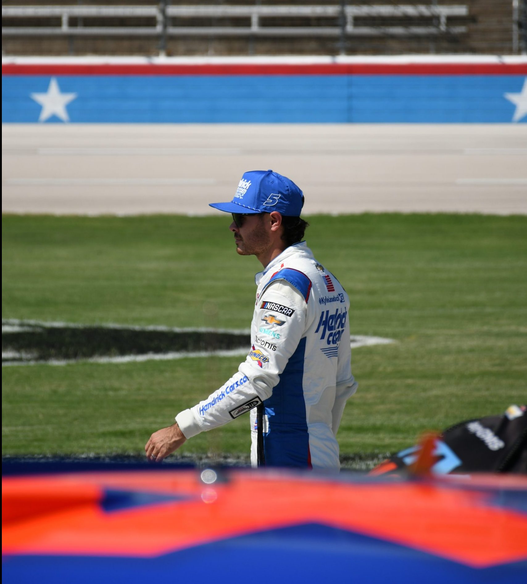 While Kyle Larson may have his reservations about superspeedway racing, he was a strong contender during Talladega's spring race earlier this year. (Photo: John Arndt | r/NASCAR)