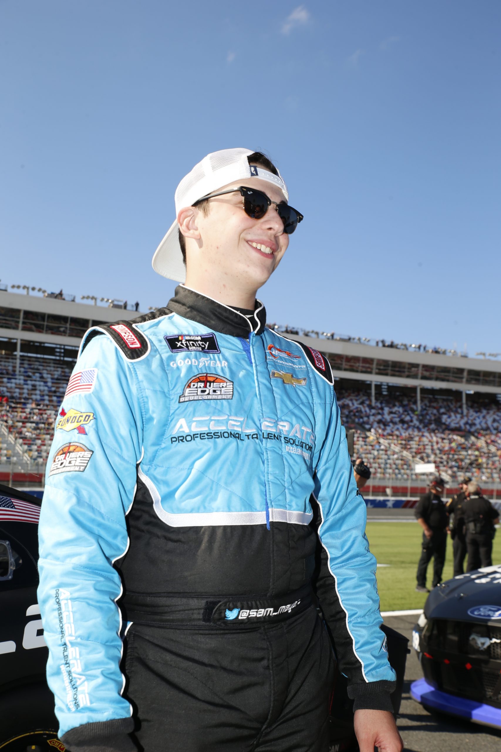 19-year-old Sam Mayer is driving more like a 29-year-old NASCAR veteran. (Photo: Stephen Conley | The Podium Finish)
