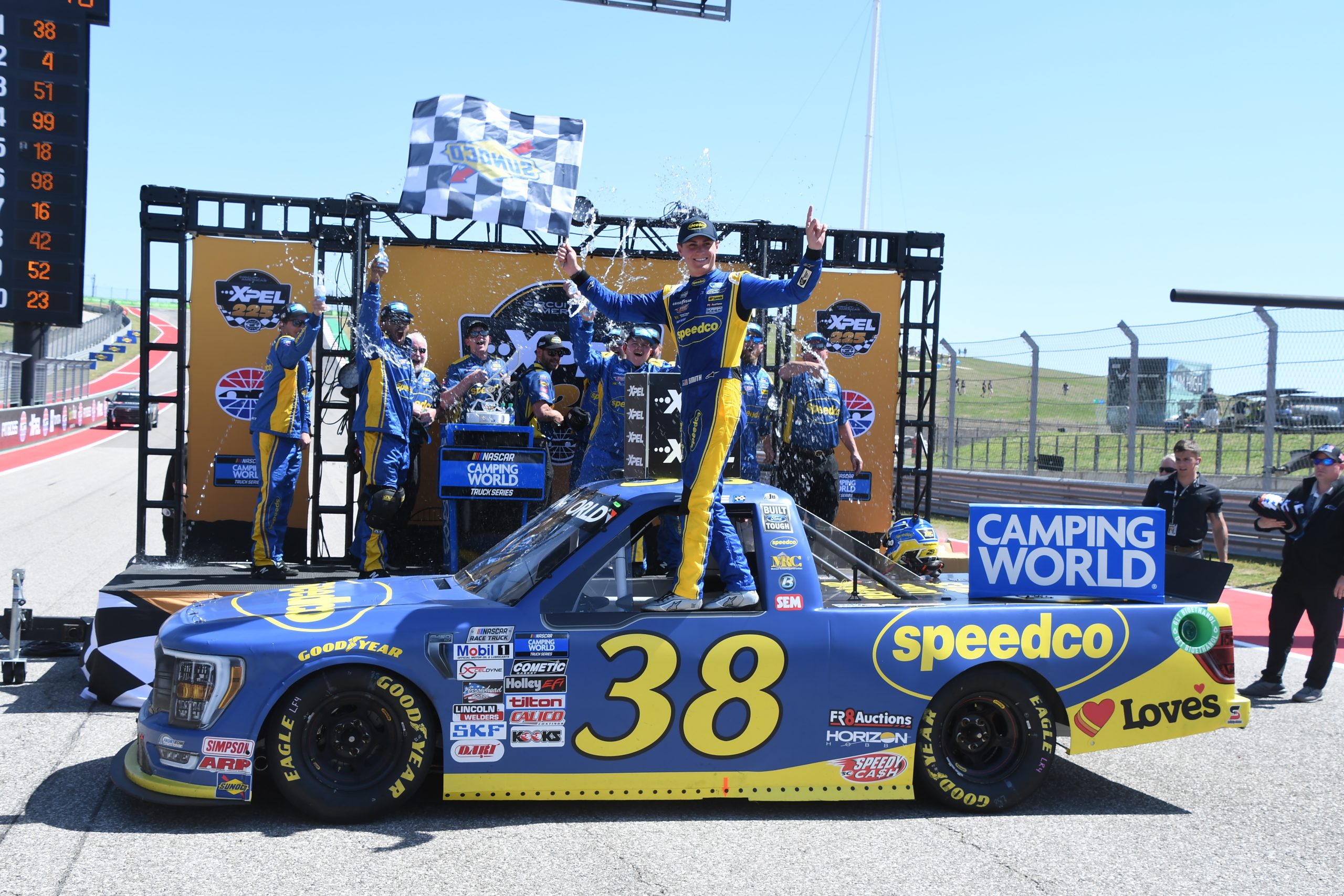 Smith enjoyed a riveting victory at Circuit of the Americas on Mar. 26, 2022. (Photo: Sean Folsom | The Podium Finish)
