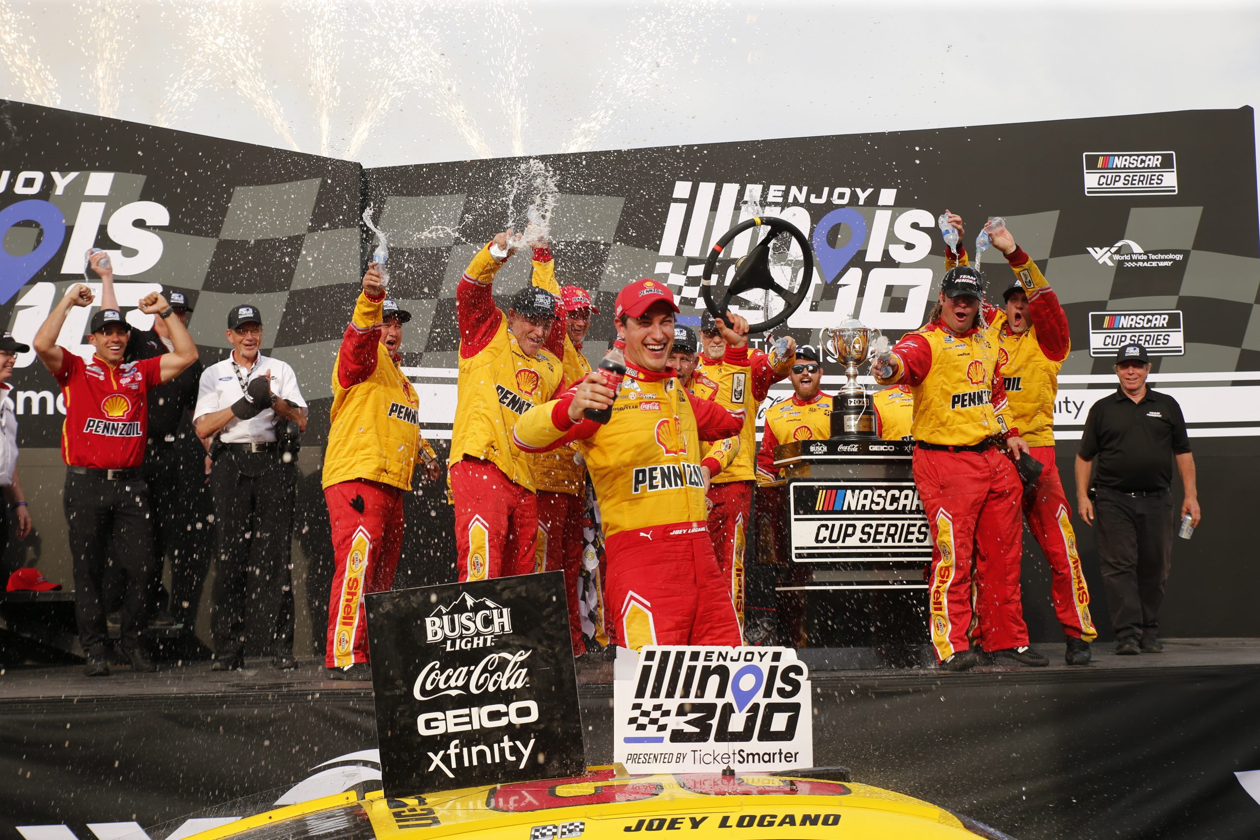 Logano's victory at Gateway may have been a harbinger of his Phoenix domination. (Photo: Stephen Conley | The Podium Finish)