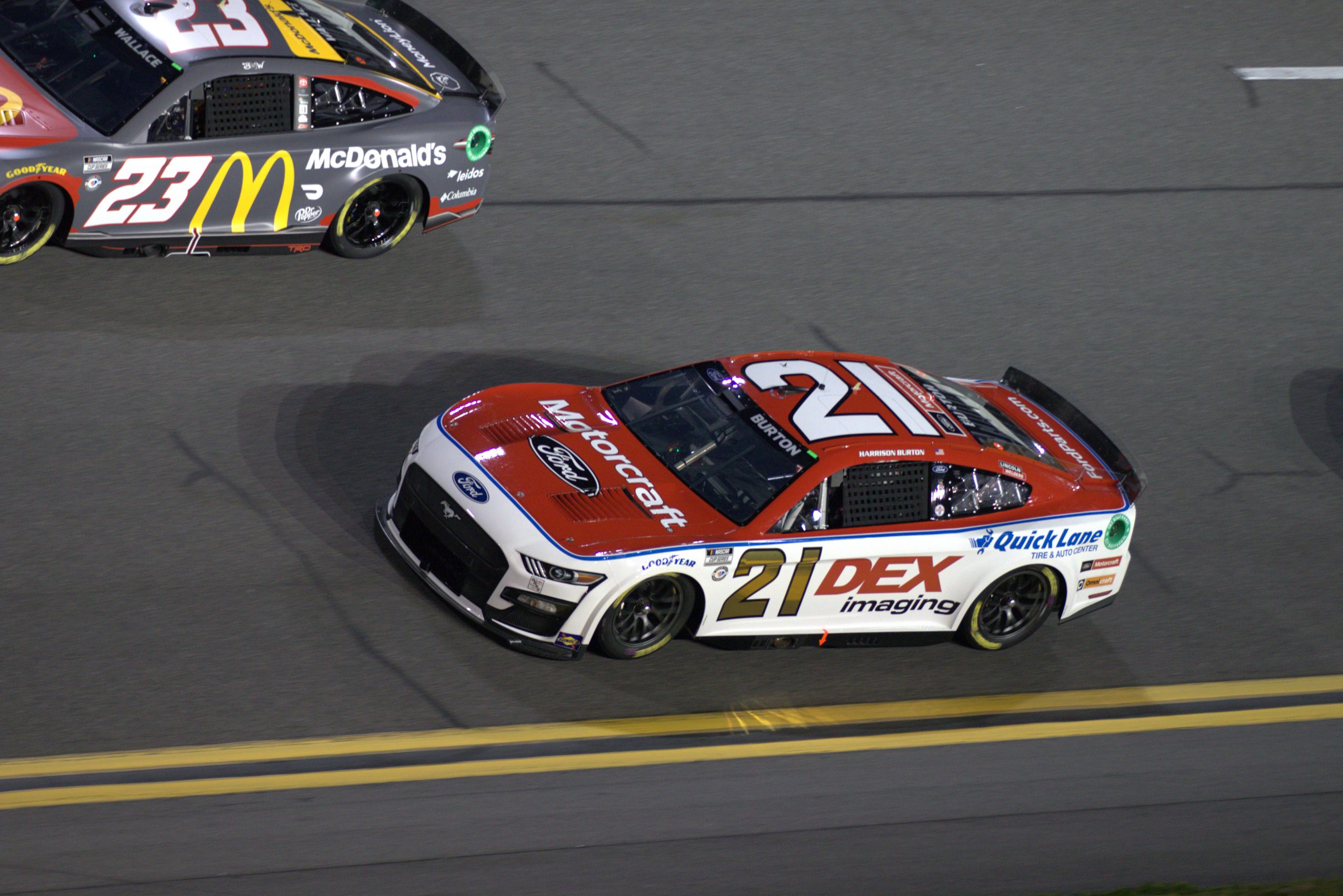Burton raced wisely and mindfully during Thursday night's first Duel race at Daytona. (Photo: Cornnell Chu | The Podium Finish)