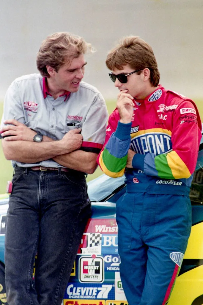 Gordon and crew chief Ray Evernham were like NASCAR's version of Pat Riley and Magic Johnson. (Photo: Brian Cleary | Getty Images)