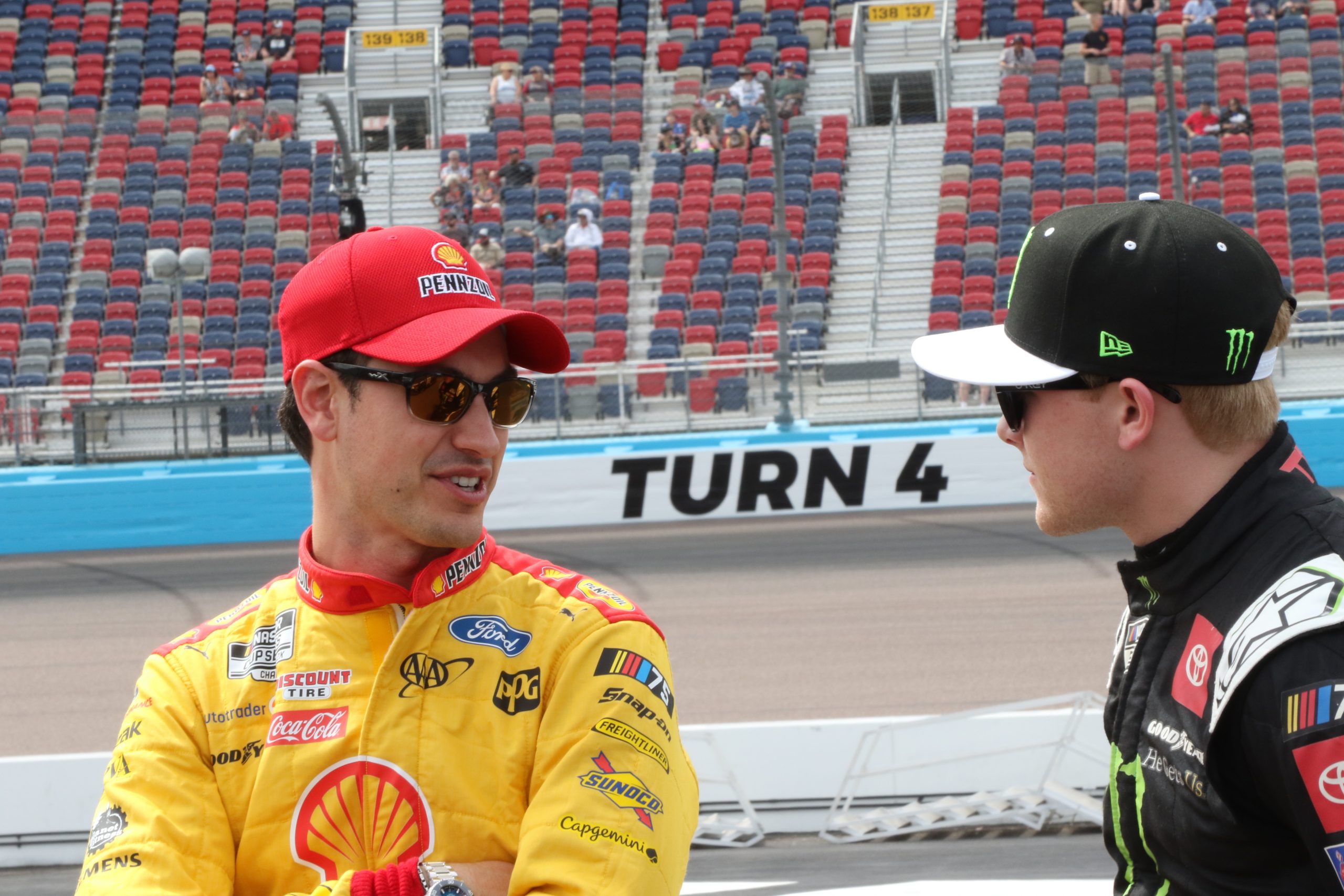 Joey Logano hopes for a much better race at Phoenix compared to last Sunday's Las Vegas struggles. (Photo: Christopher Vargas | The Podium Finish)