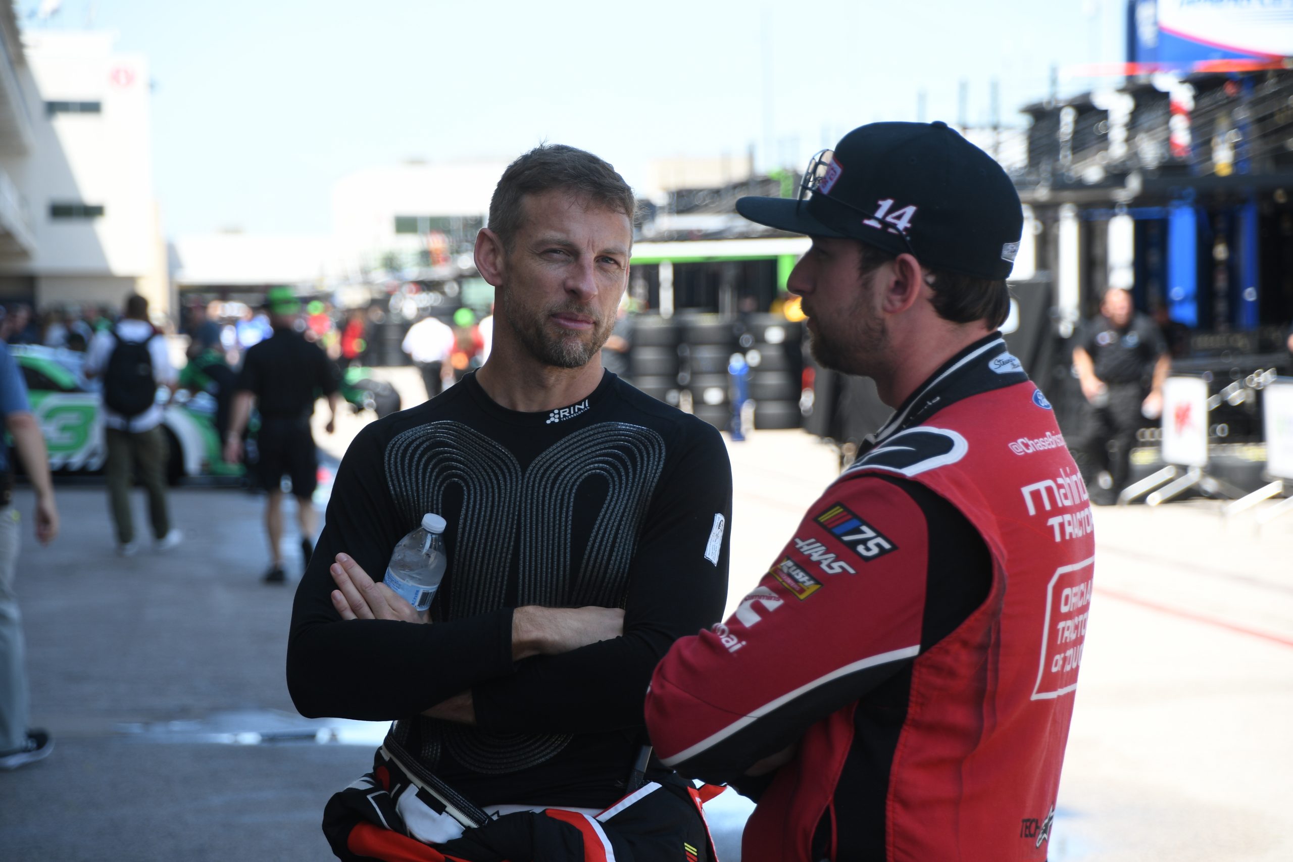 When the pride of NASCAR Reddit and a 2009 Formula champion converse...(Photo: Sean Folsom | The Podium Finish)